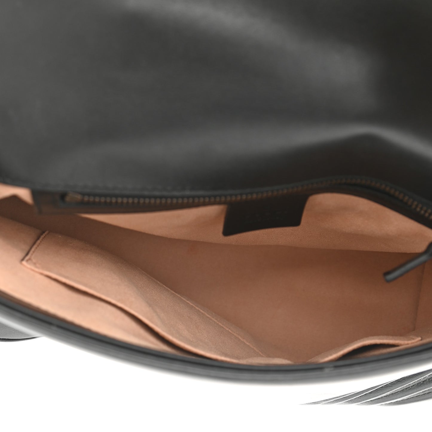 Calfskin Matelasse Small GG Marmont Top Handle Shoulder Bag Black