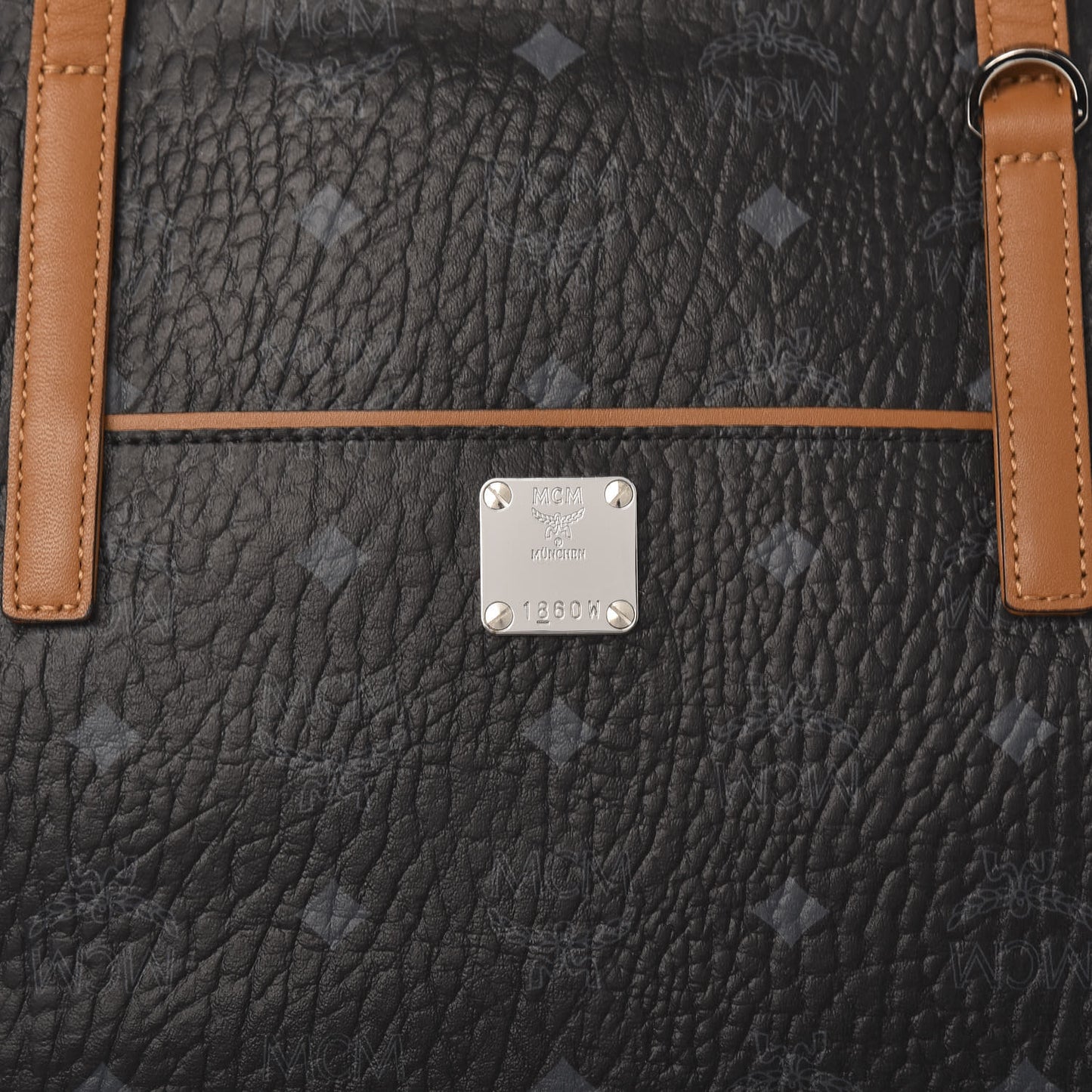 Visetos Medium Anya Shopper Tote Black