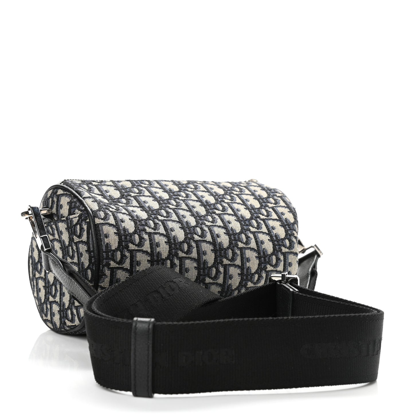 Oblique Roller Messenger Bag Blue