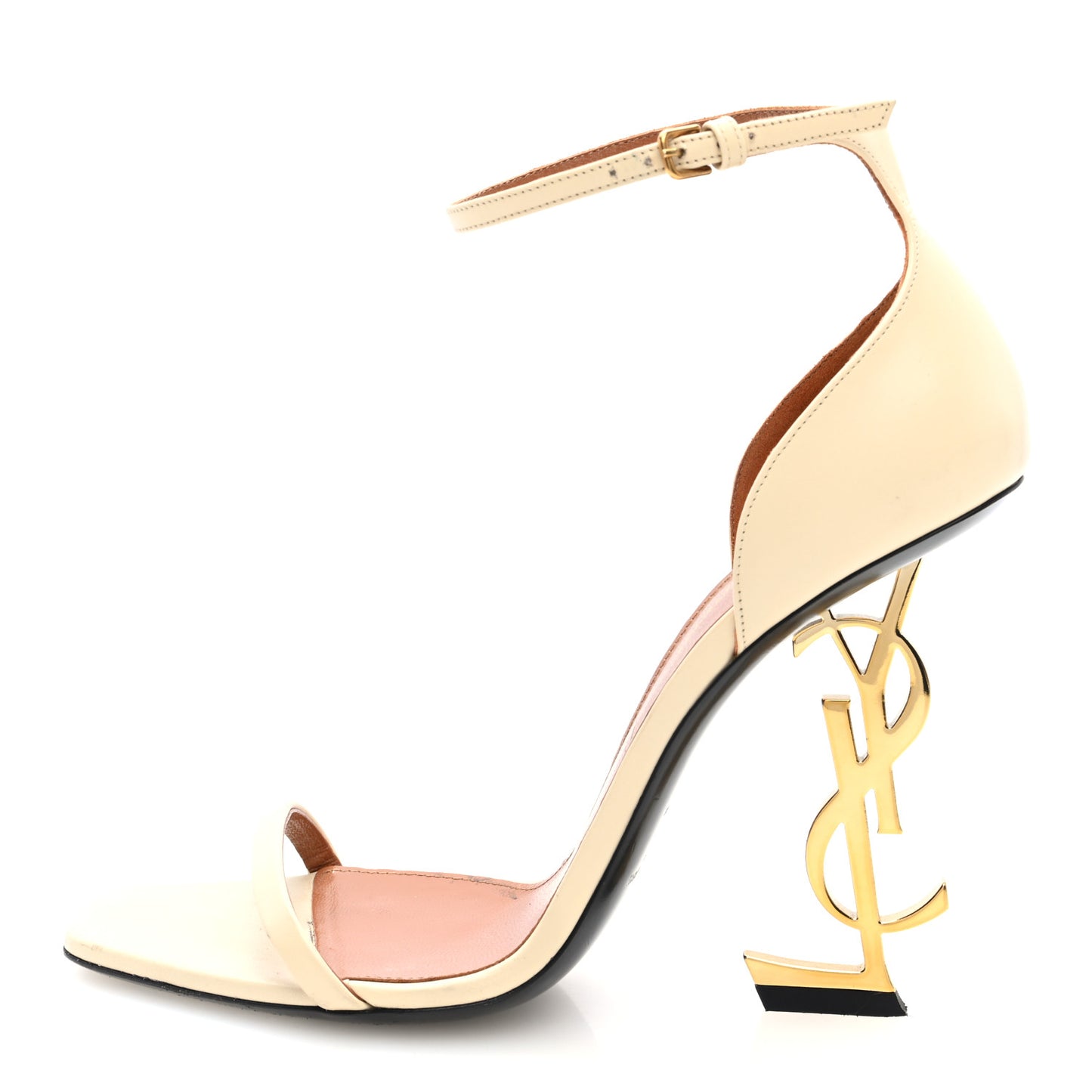 Calfskin 110 Opyum Sandals 38.5 Real Beige