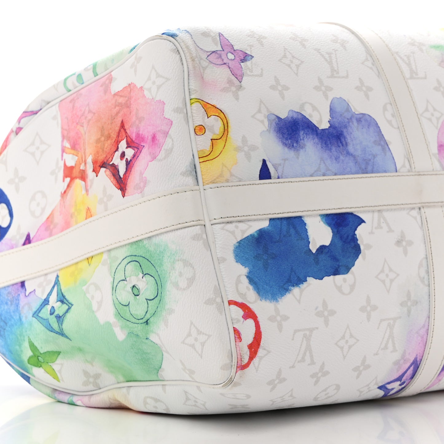 Monogram Watercolor Keepall Bandouliere 50 Multicolor
