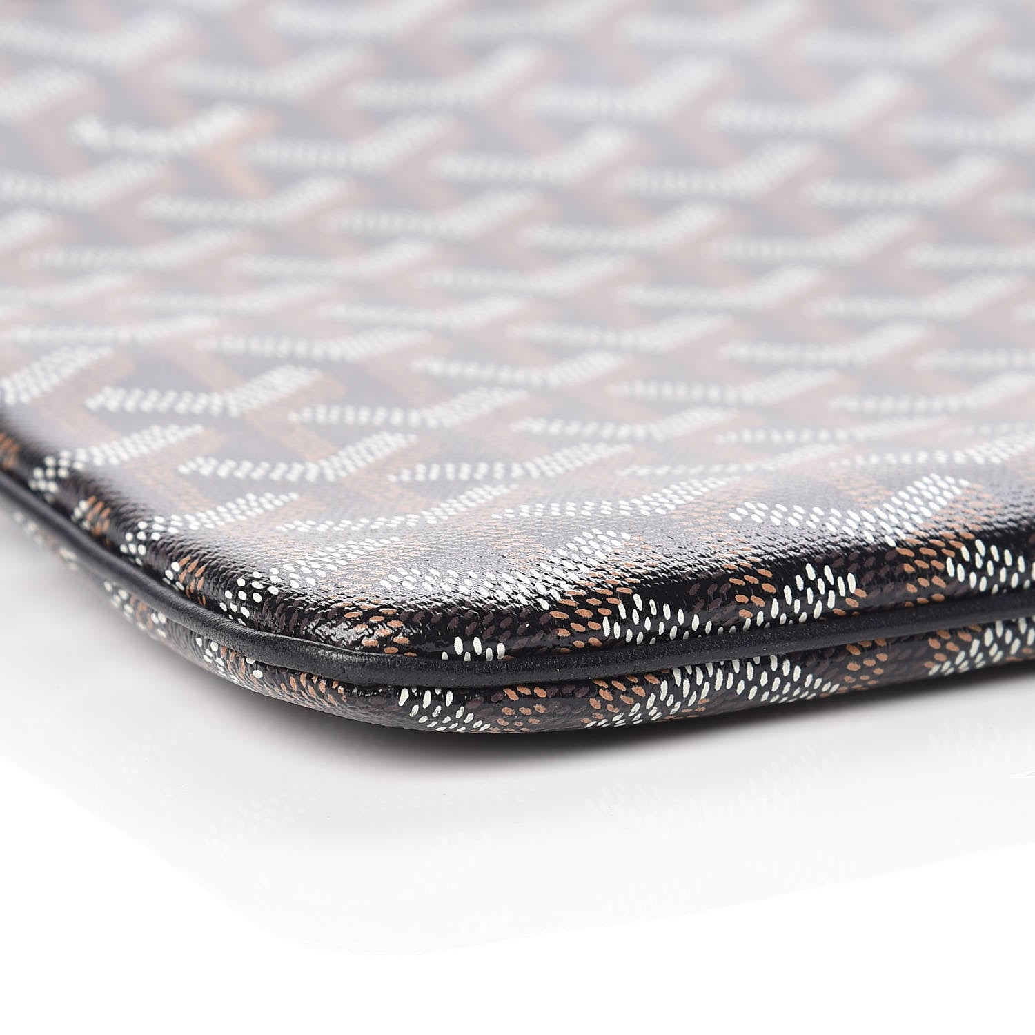 Goyard Goyardine Senat Pochette MM Black 7 of 9