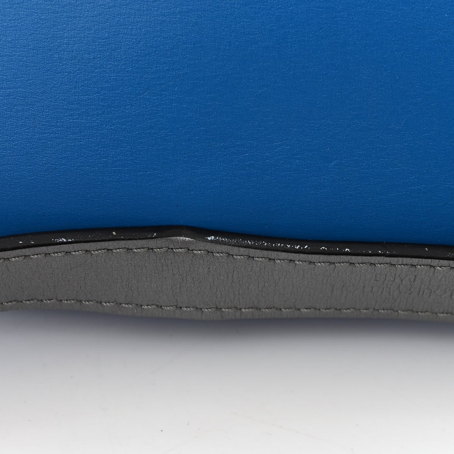 Calfskin City Steamer PM Silver Blue