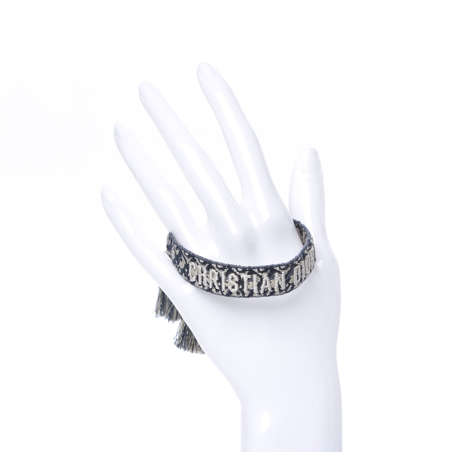 Woven Cotton J'Adior Friendship Bracelet Blue