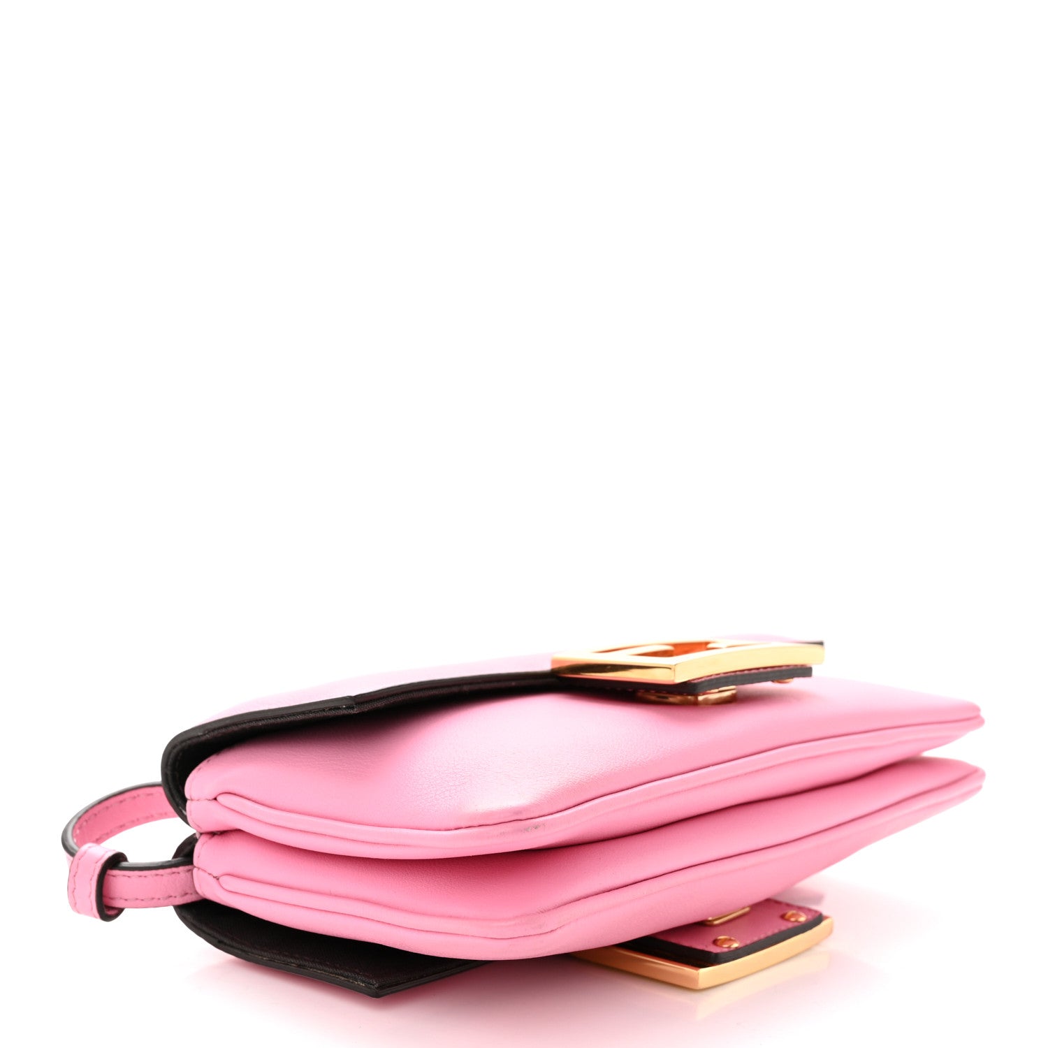 Fendi Vitello Grace Matte Duo Baguette Lollypop 4 of 11