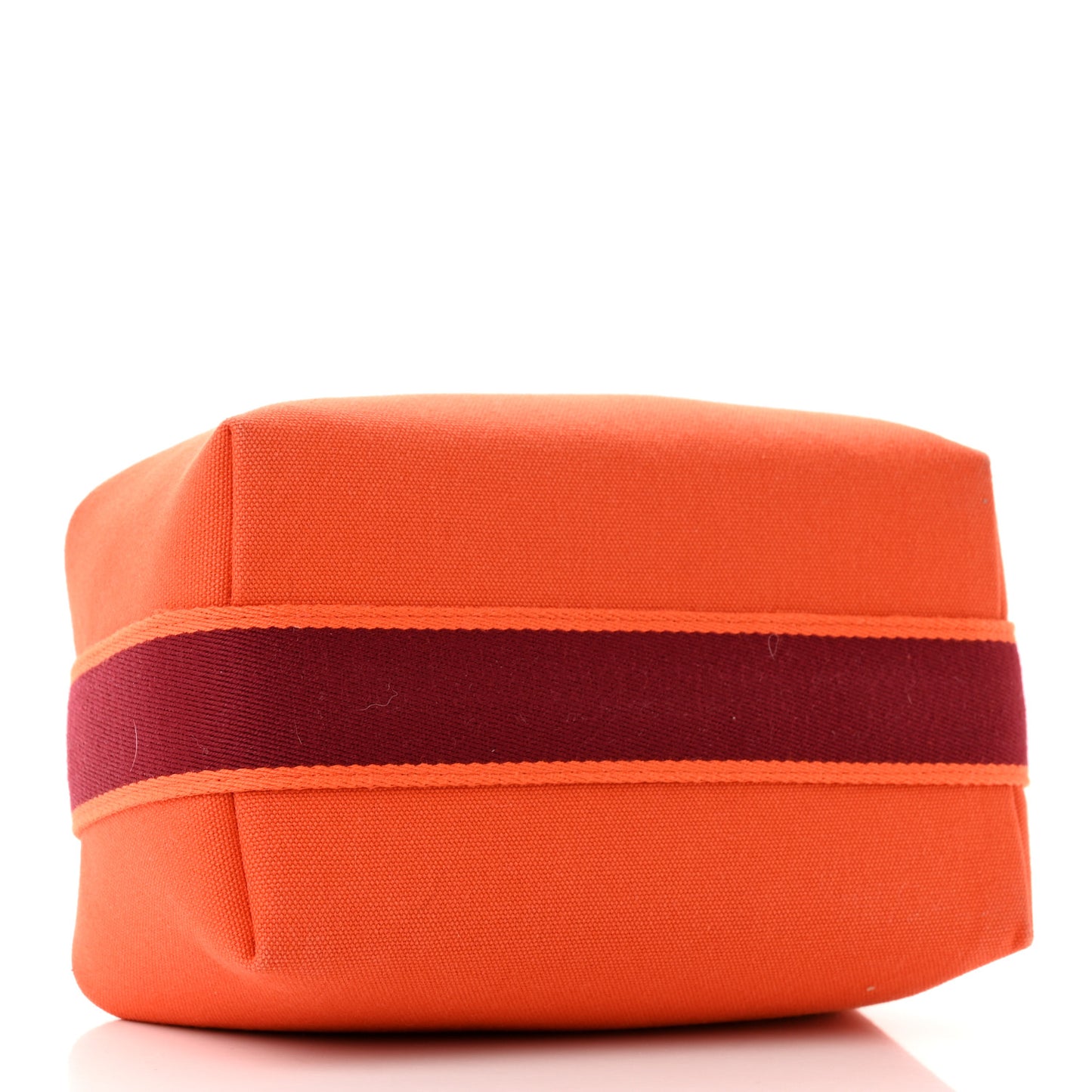 Canvas Small Bride-A-Brac Pouch Orange Burgundy