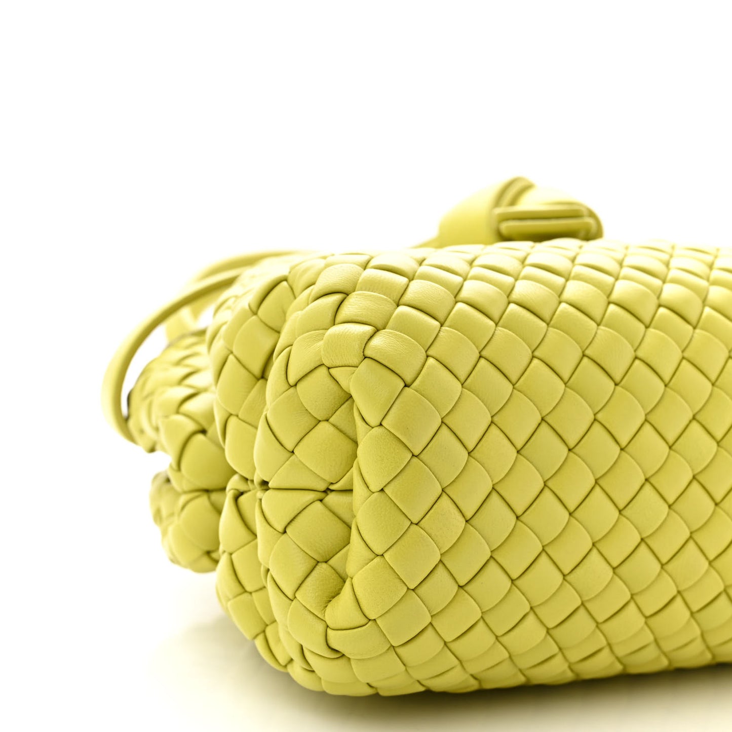Nappa Intrecciato Small Padded The Handle Tote Kiwi