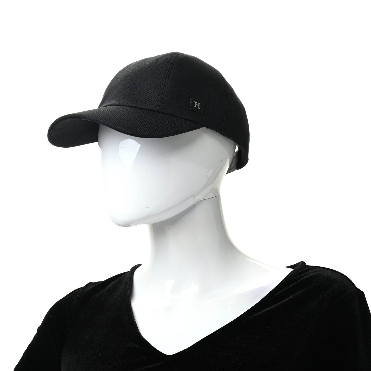 Cotton Viscose Hat 58 Black