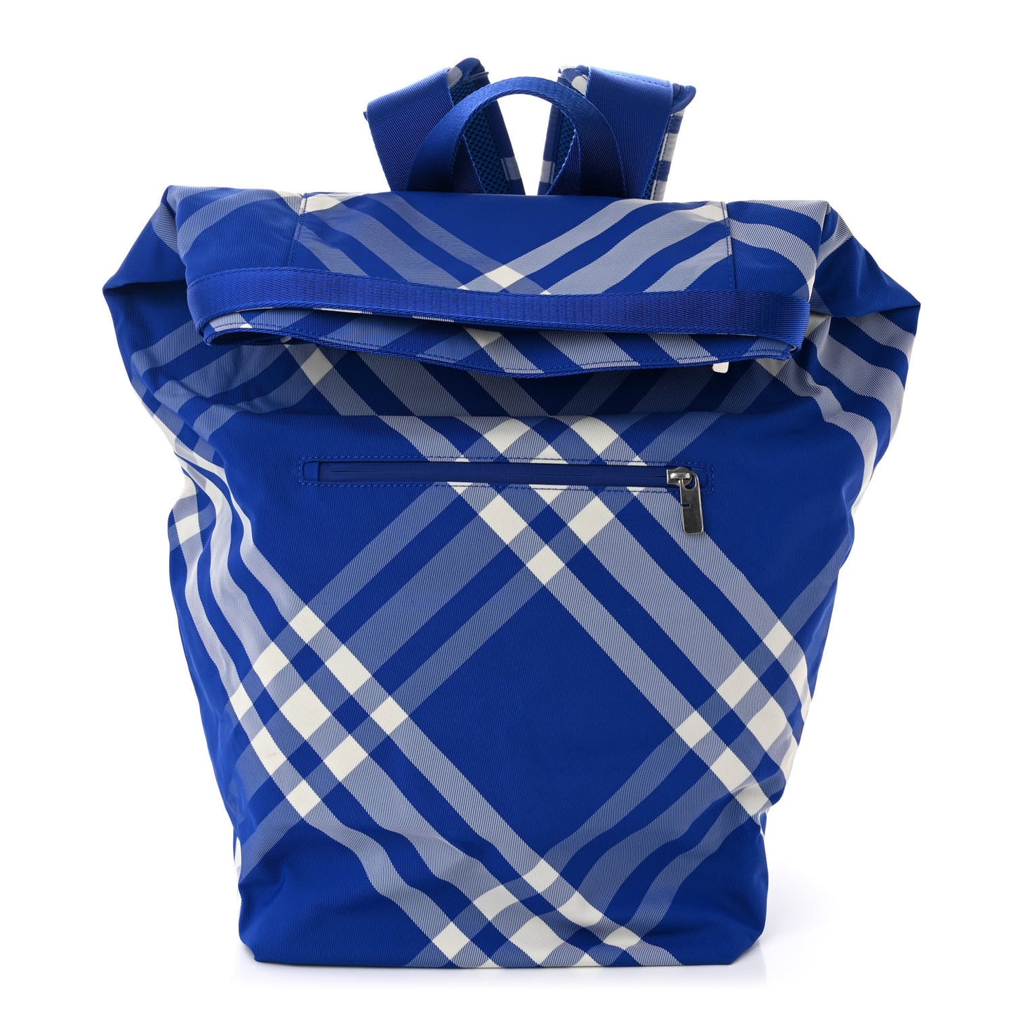 Nylon Nova Check Roll Backpack Knight