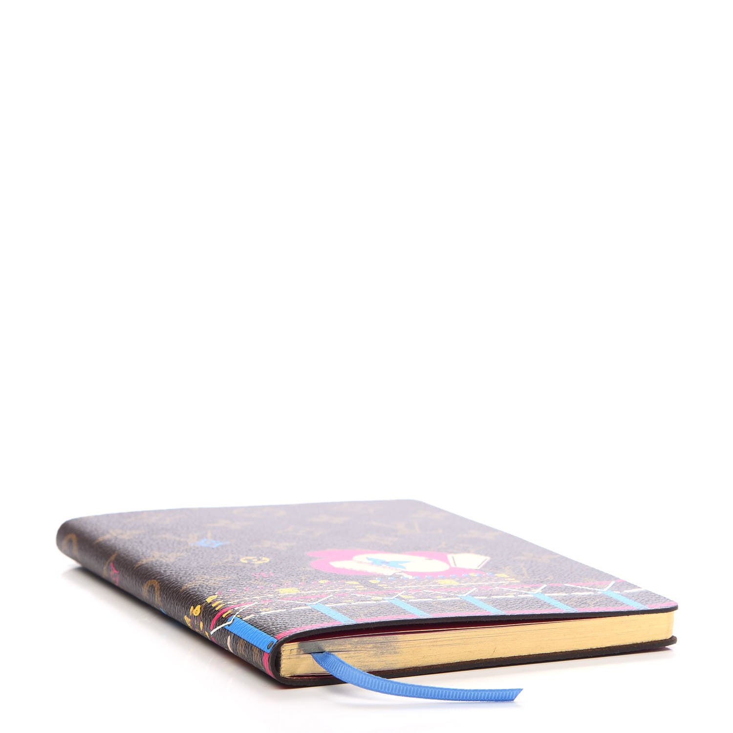 Louis Vuitton Monogram 2020 Christmas Animation Roller Coaster Notebook MM Pivoine 4 of 6