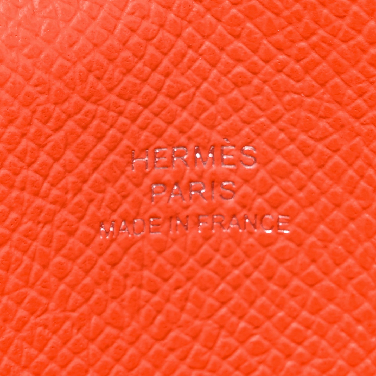 Epsom Hermesnap Wallet Orange Poppy