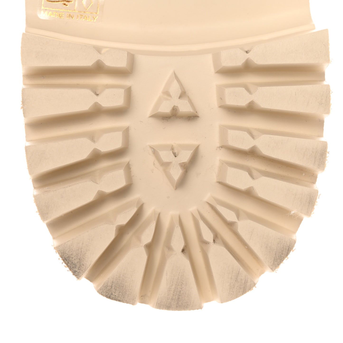 Rubber GG Monogram Perforated Elea Platform 55mm Lug Sole Sandals 39 Mystic White