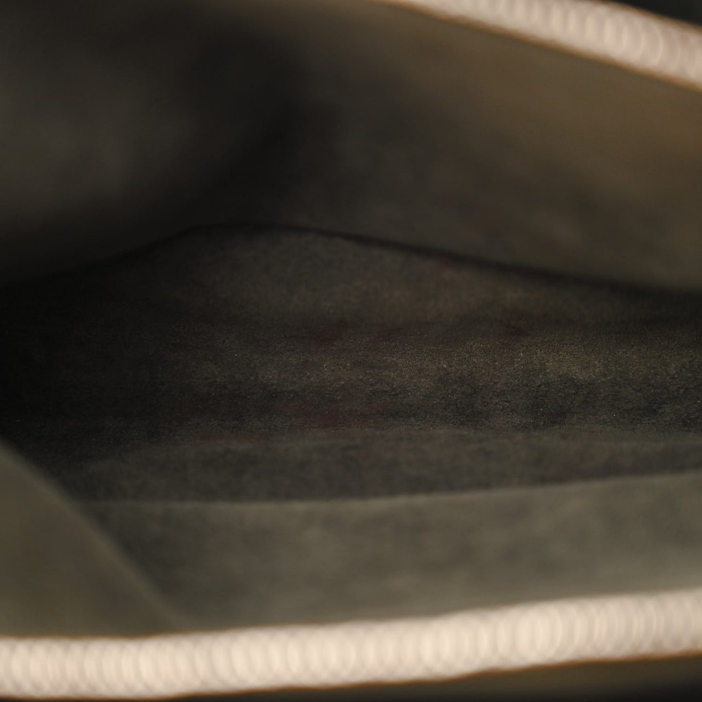 Lambskin Embossed Monogram Coussin PM Beige Cream