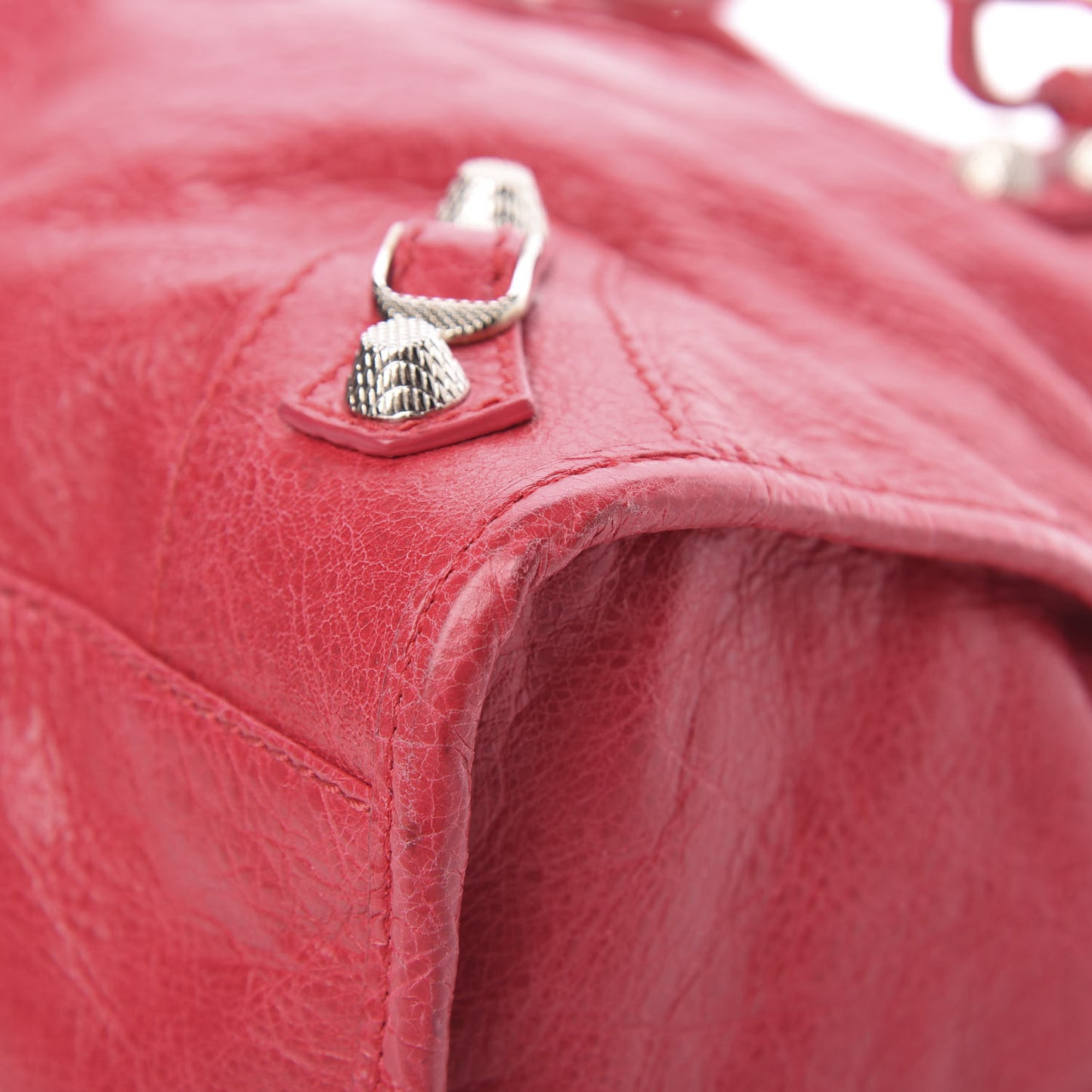 Agneau Giant 12 Silver Hardware City Rose Thulian