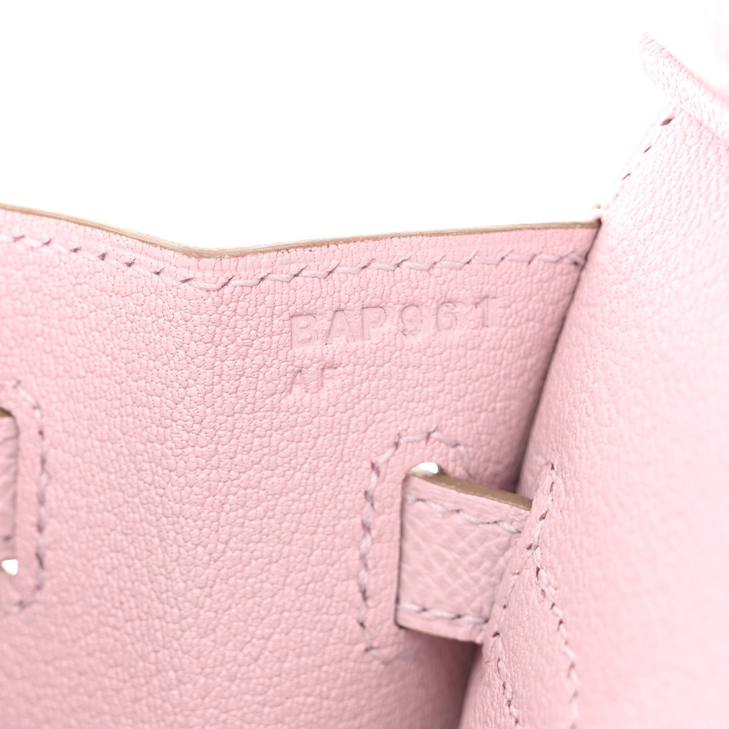 Epsom Birkin Sellier 25 Mauve Pale