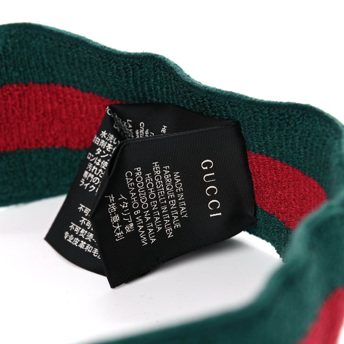 Vinyl Web Visor M Green Red