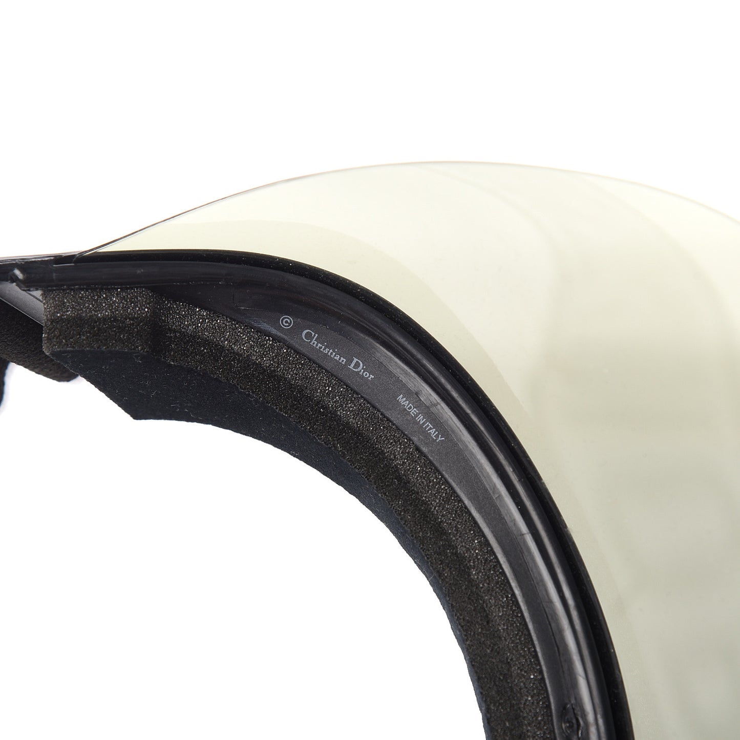 Mirrored DiorClub1 Sun Visor Black