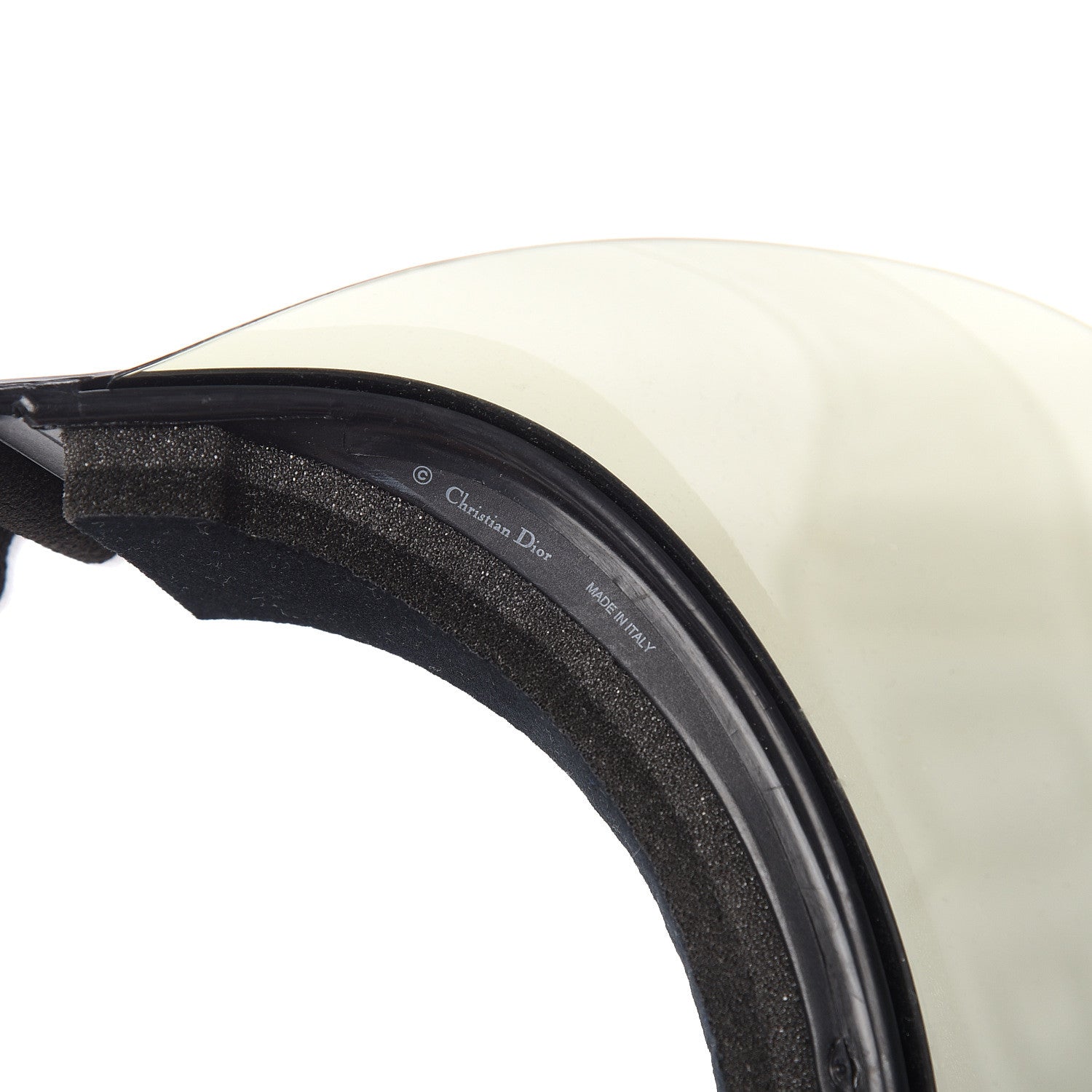 Christian Dior Mirrored DiorClub1 Sun Visor Black 5 of 7