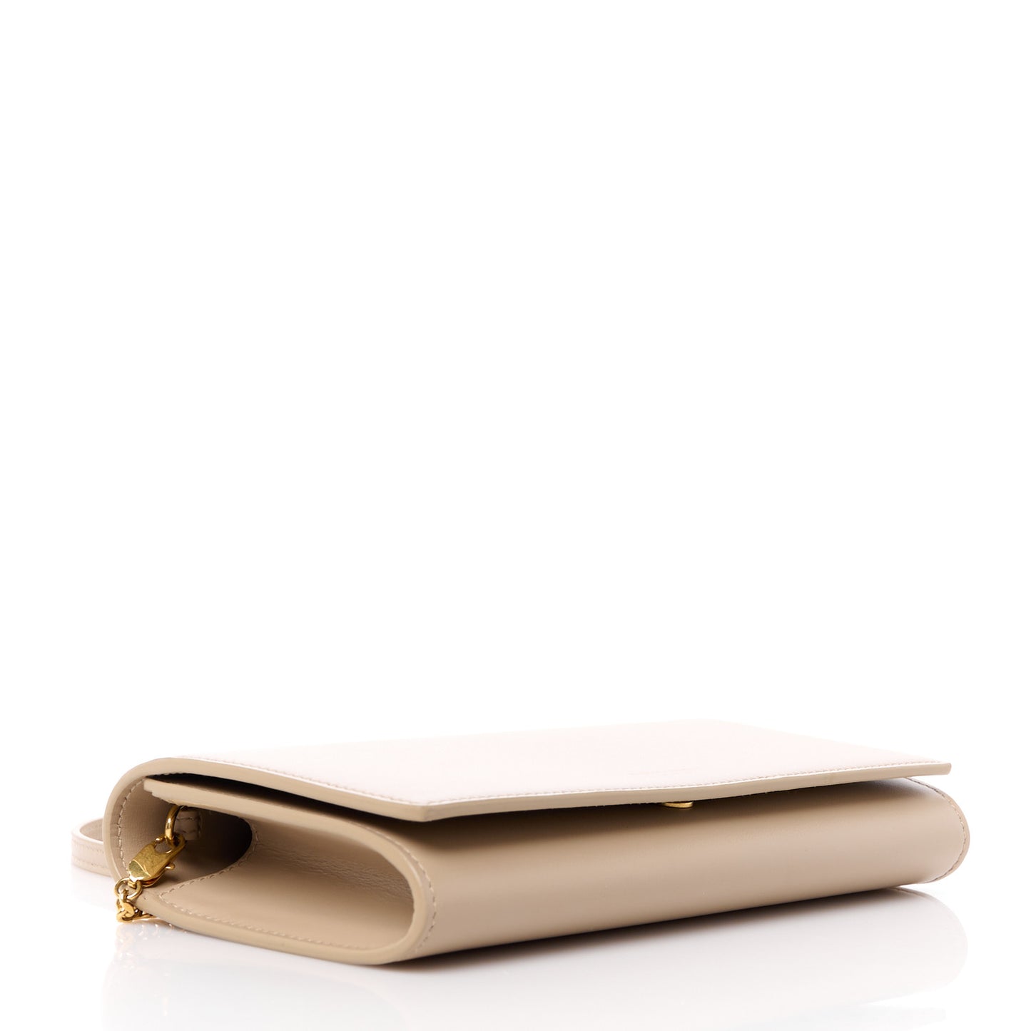 Smooth Calfskin Mini Paris Bag Dark Beige