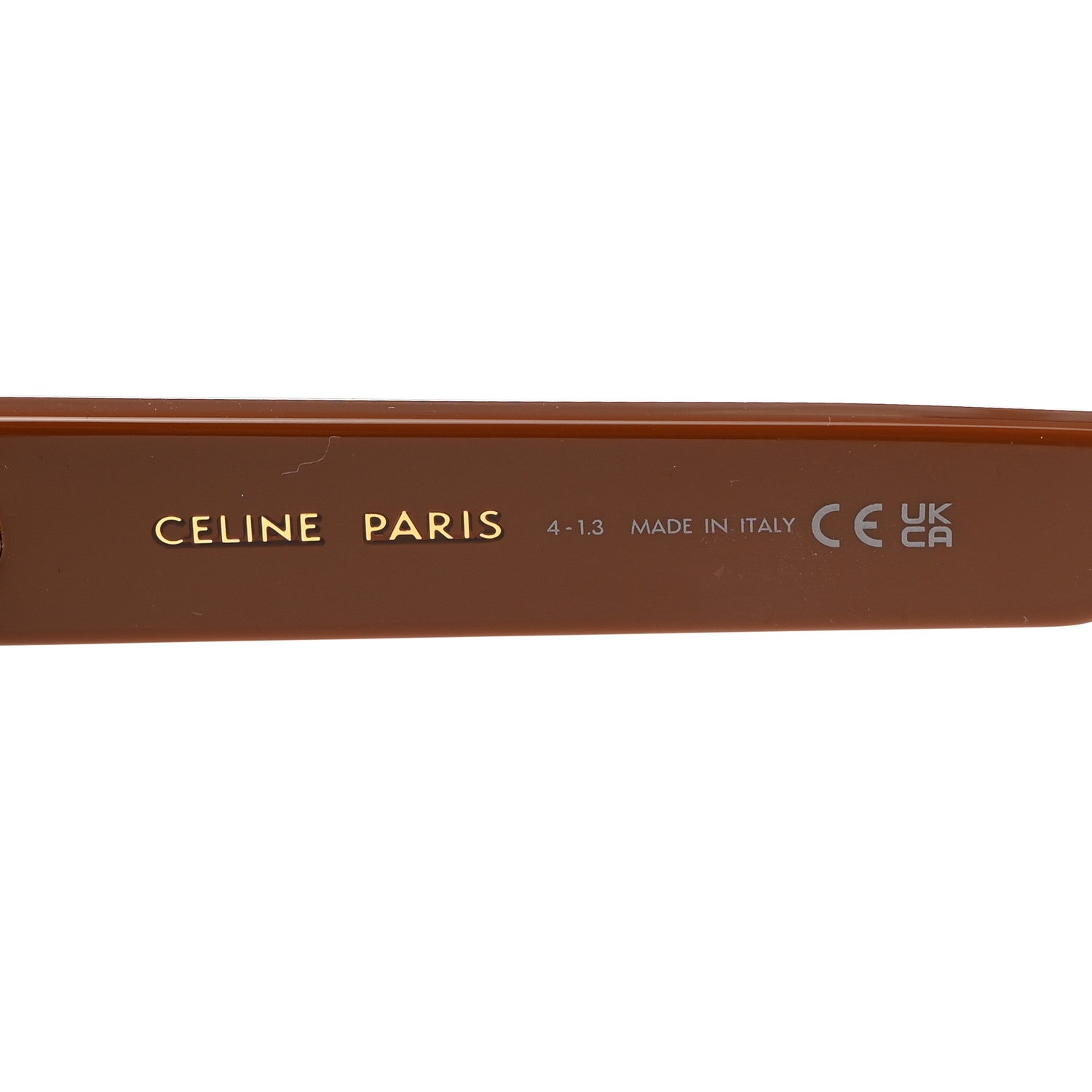 Celine Acetate Triomphe 01 Sunglasses CL40194U Brown 6 of 7