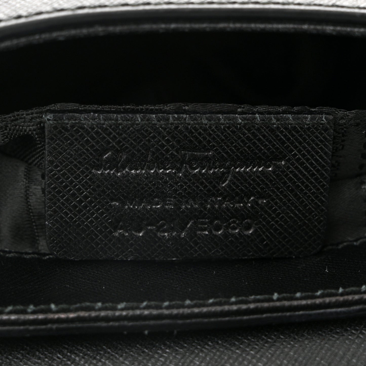 Saffiano Paris Crossbody Bag Black