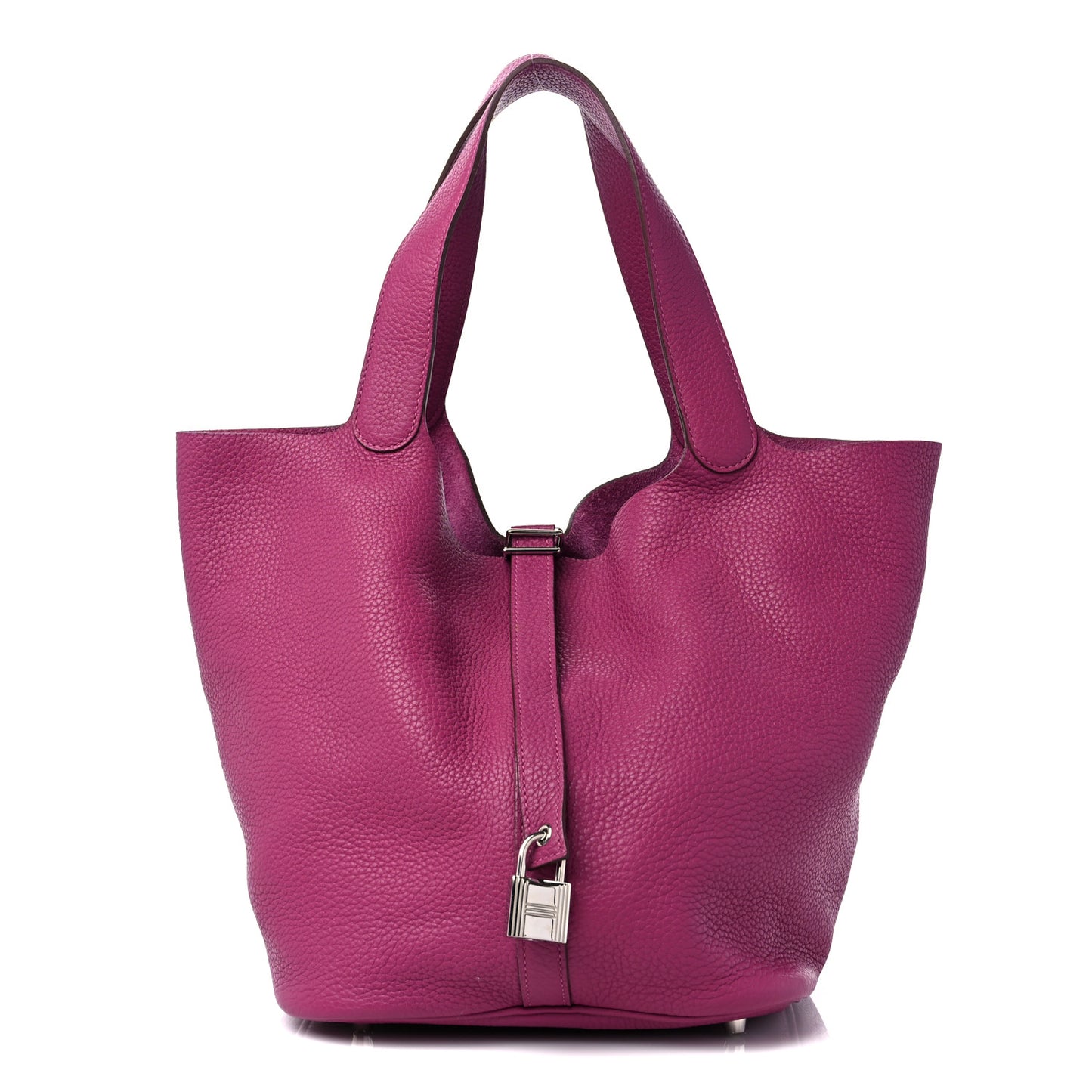 Taurillon Clemence Picotin Lock 26 GM Cyclamen