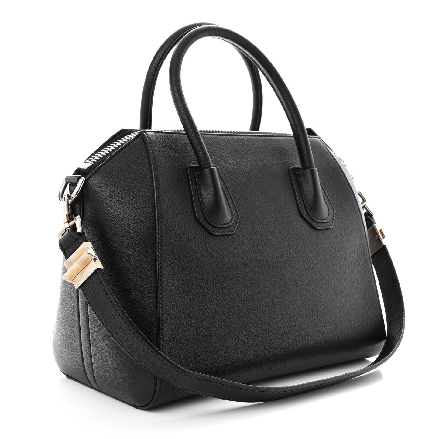 Sugar Goatskin Small Antigona Black