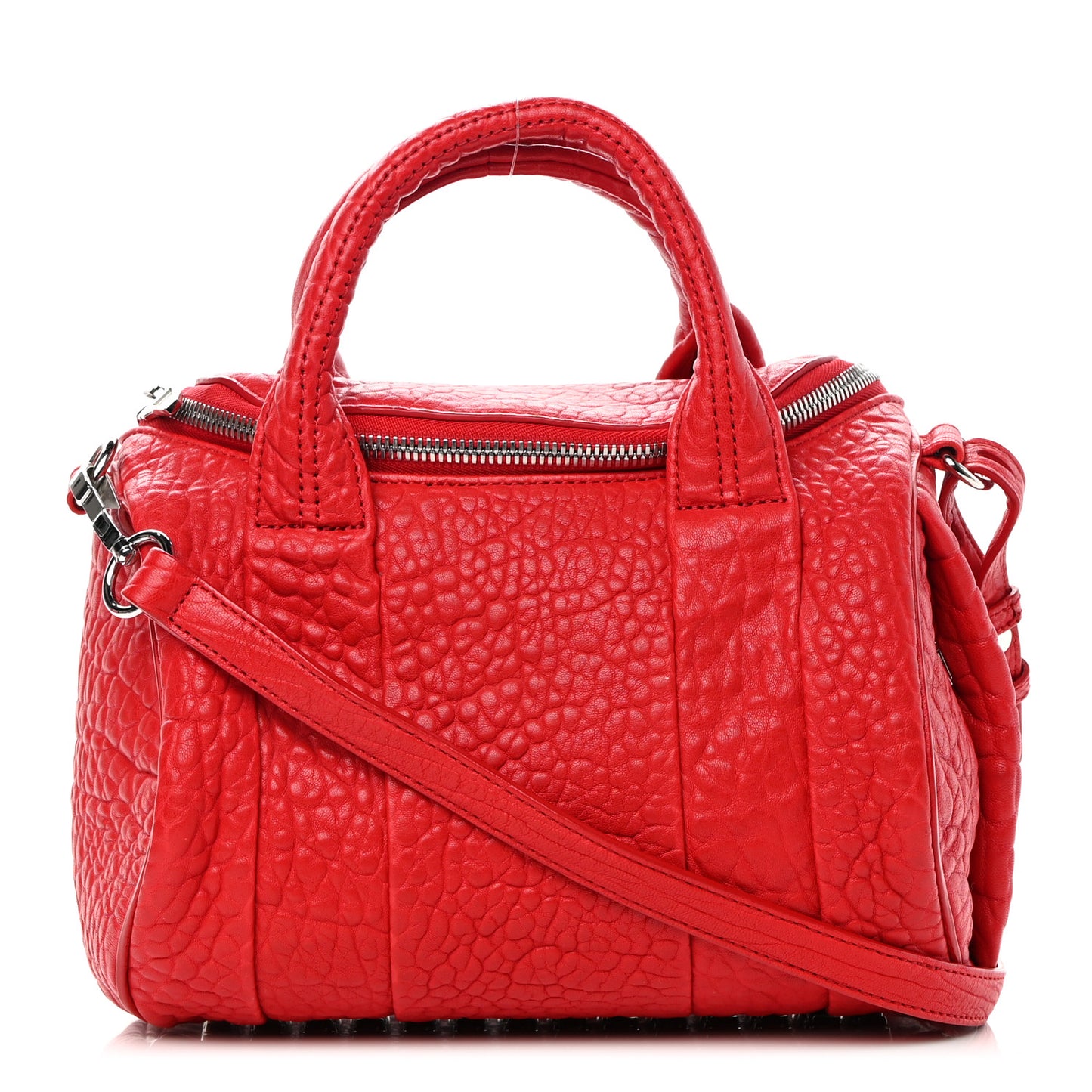 Pebbled Lambskin Rockie Red