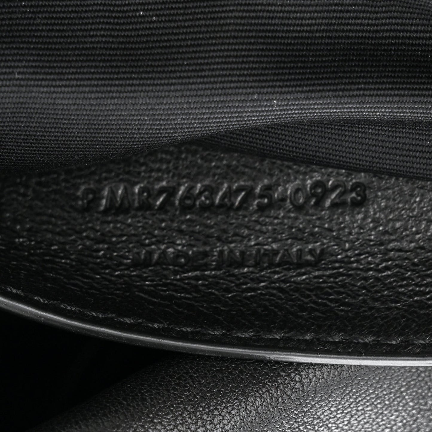 Lambskin Matelasse Monogram Small Jamie 4.3 Black
