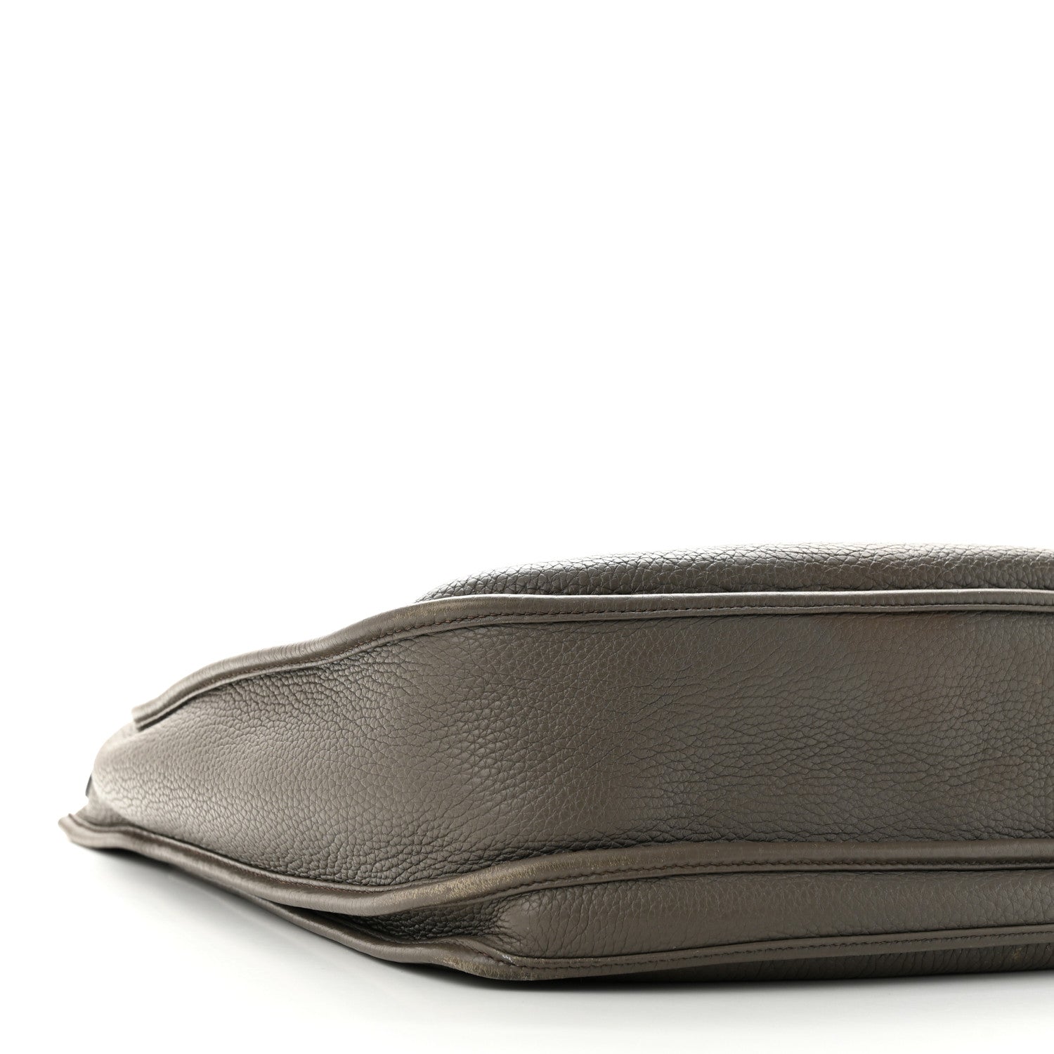 Hermes Taurillon Clemence Evelyne III GM Etain 10 of 11