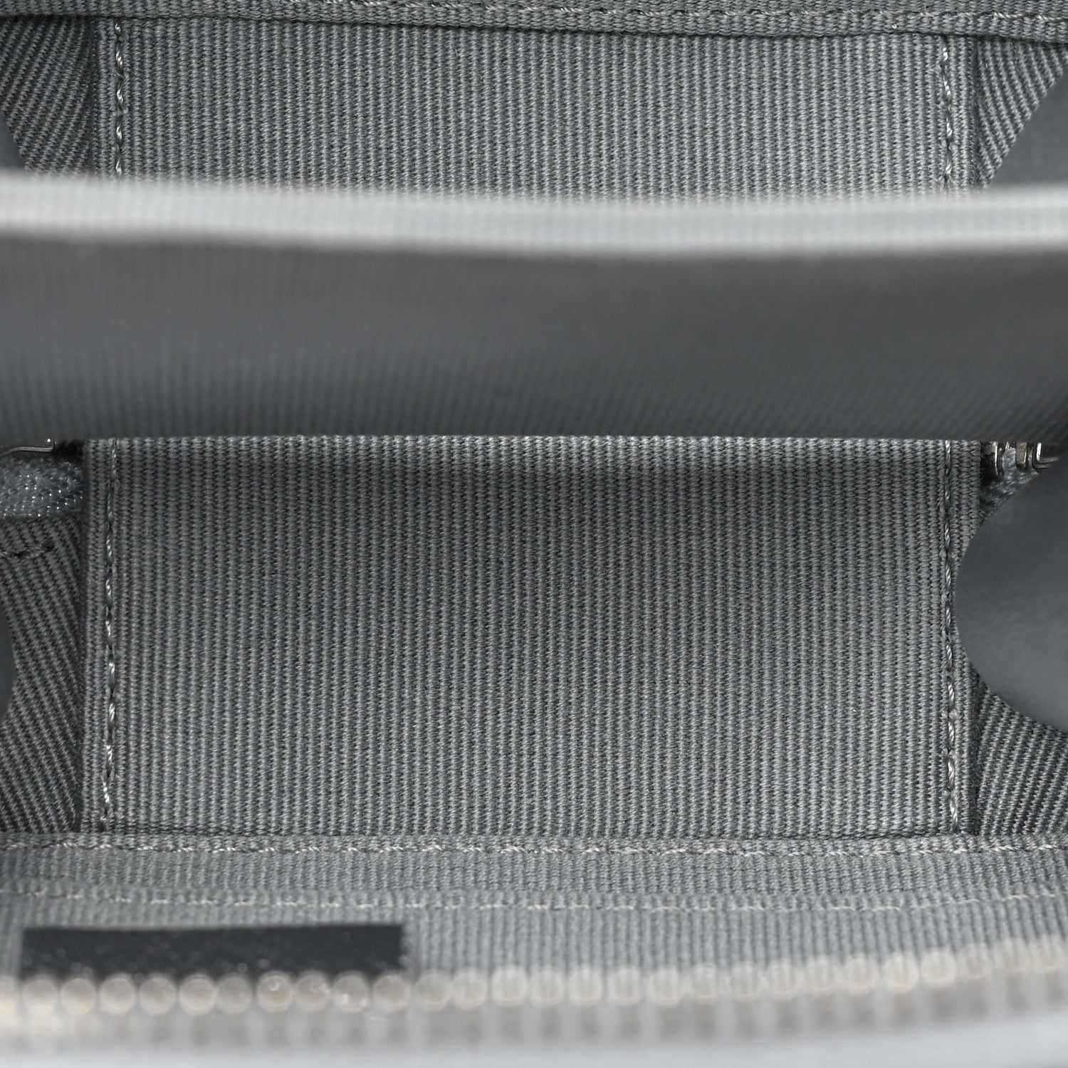 Chanel Gradient Metallic Lambskin Quilted Like A Wallet Clutch With Chain Silver Purple 6 of 11