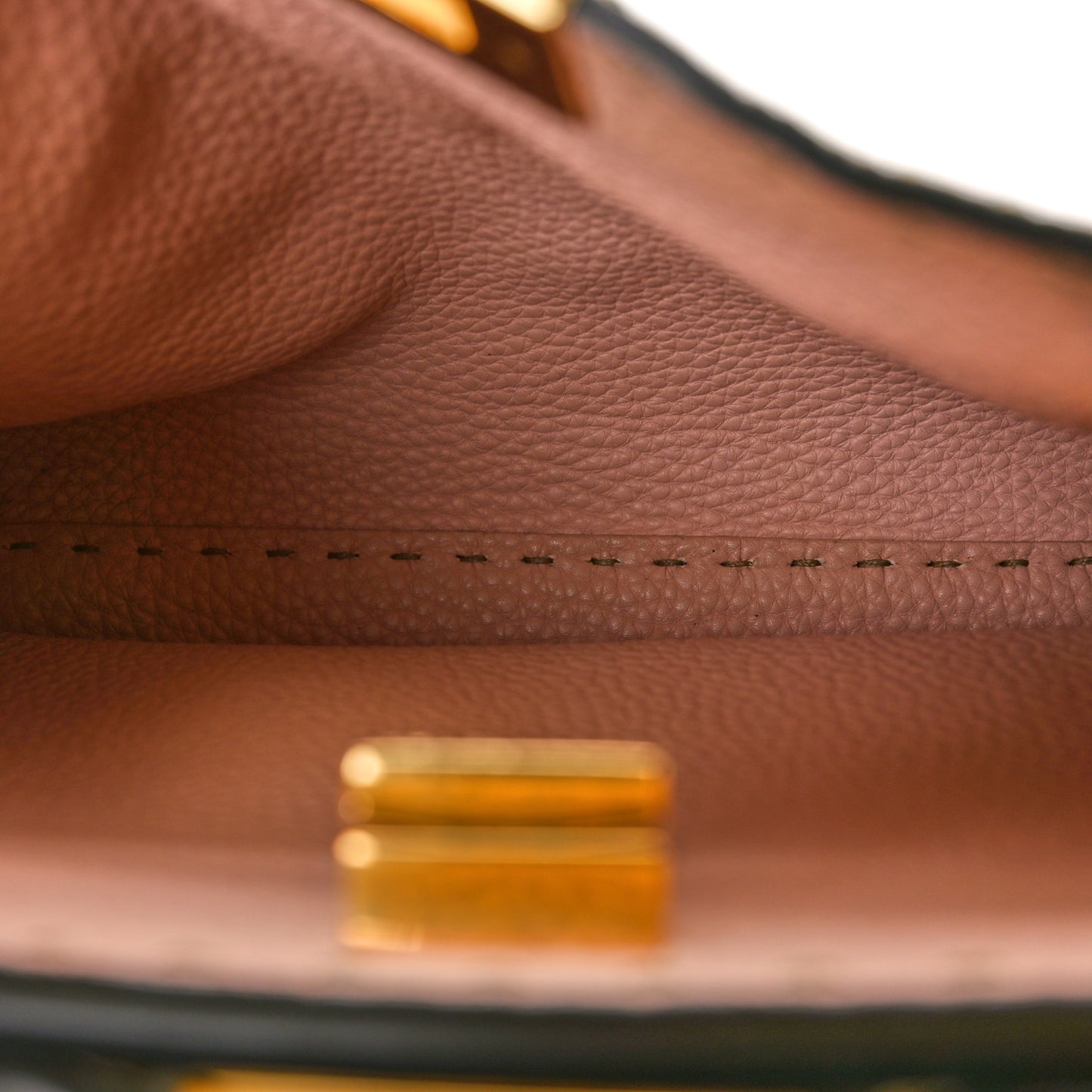 Cuoio Romano Selleria Chamois Medium Peekaboo Iconic Essentially Satchel Limone Cipria White