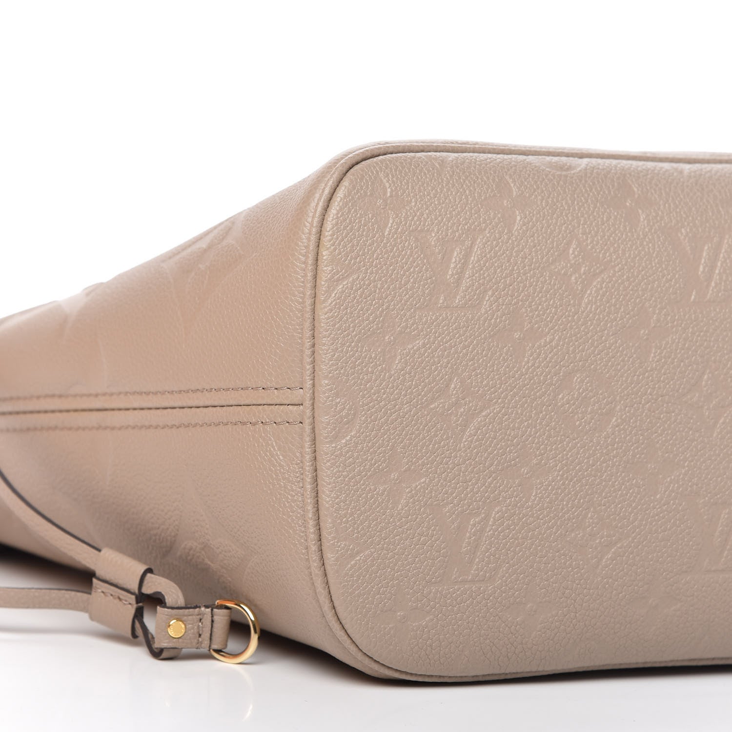 Louis Vuitton Empreinte Monogram Giant Neverfull MM Tourterelle 6 of 10