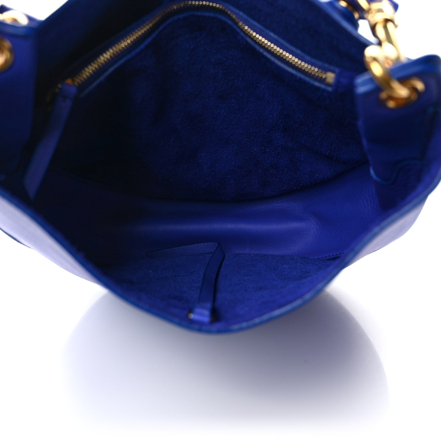 Supple Calfskin Small Hobo Indigo