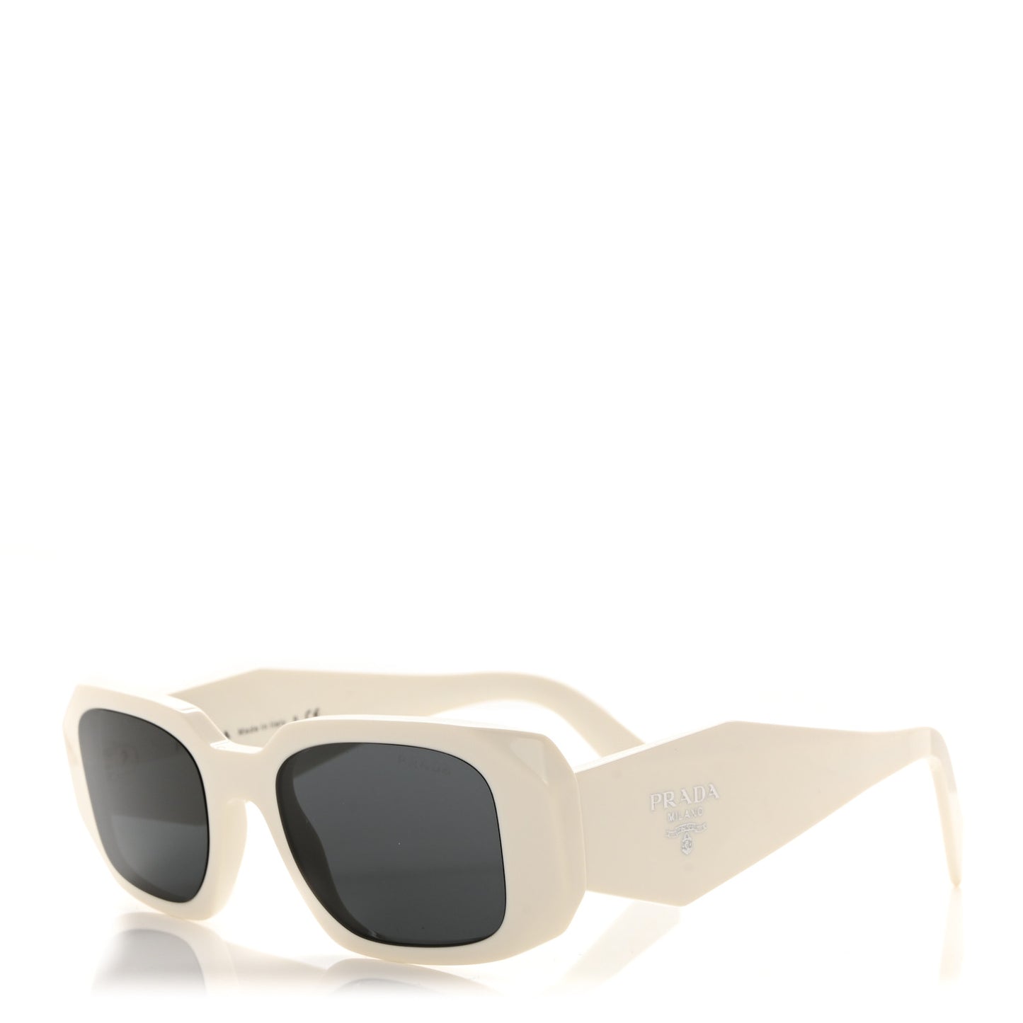 Acetate Symbole Sunglasses SPR 17W White
