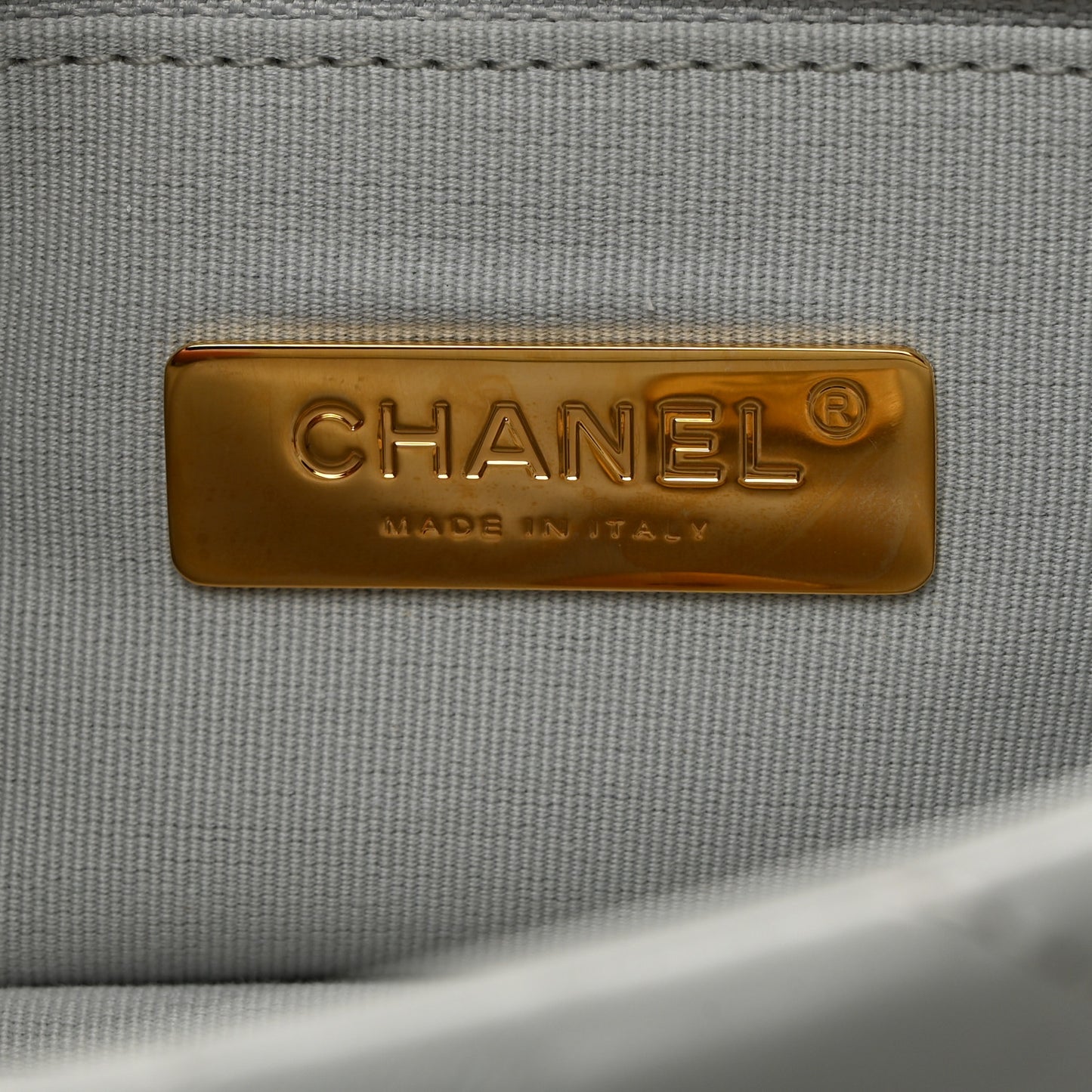 Lambskin Quilted Medium Chanel 19 Flap Light Blue