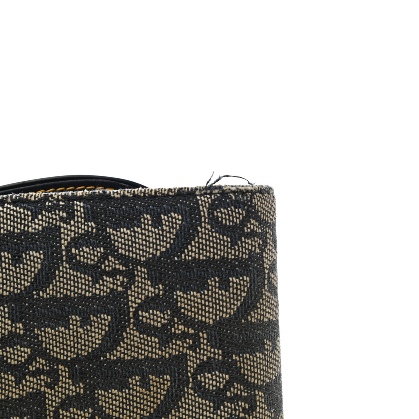 Monogram Saddle Wallet Navy