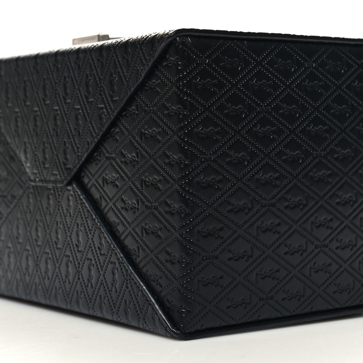 Calfskin Monogram Take Away Box Black