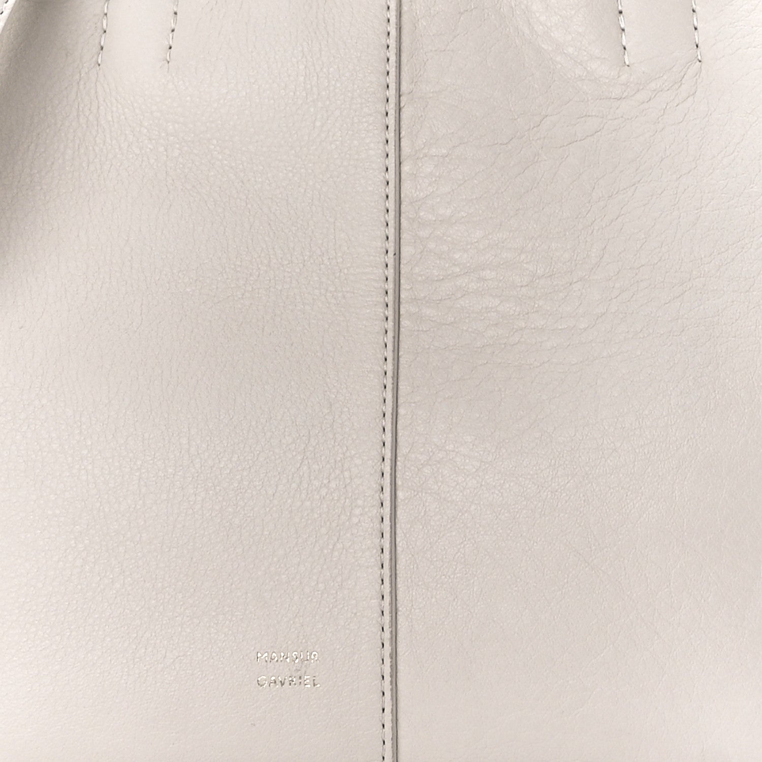 Mansur Gavriel Calfskin Mini Tulipano Bag Bianca 8 of 12