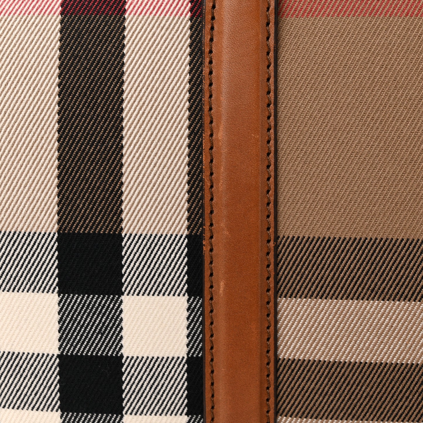 House Check Medium Alchester Bowling Bag Tan