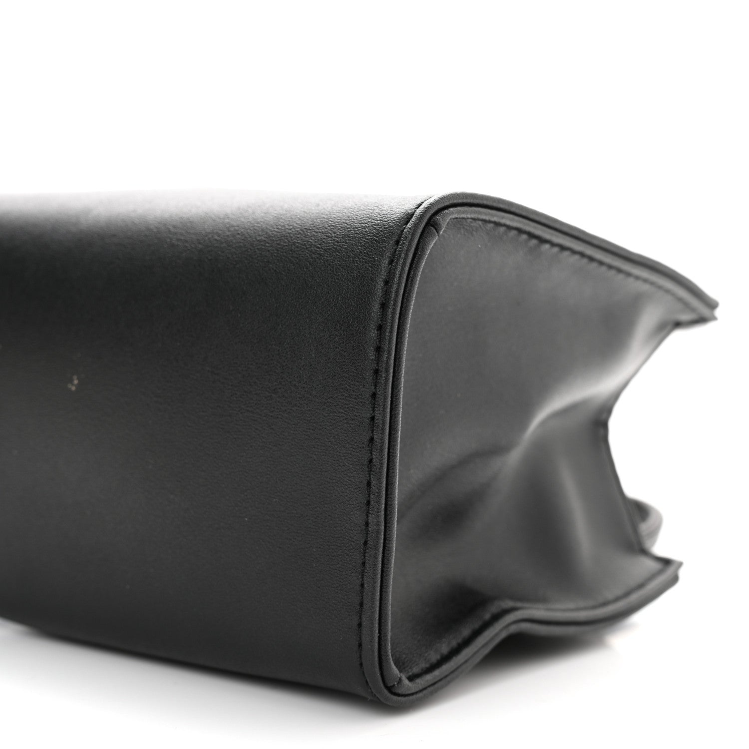Telfar Vegan Leather Small Shopping Bag Black 10 of 11