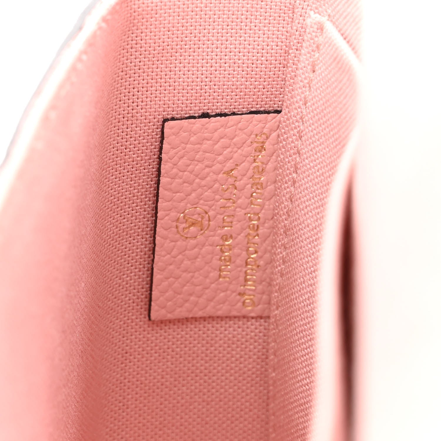 Louis Vuitton Empreinte Pochette Felicie Chain Wallet Rose Poudre 8 of 12