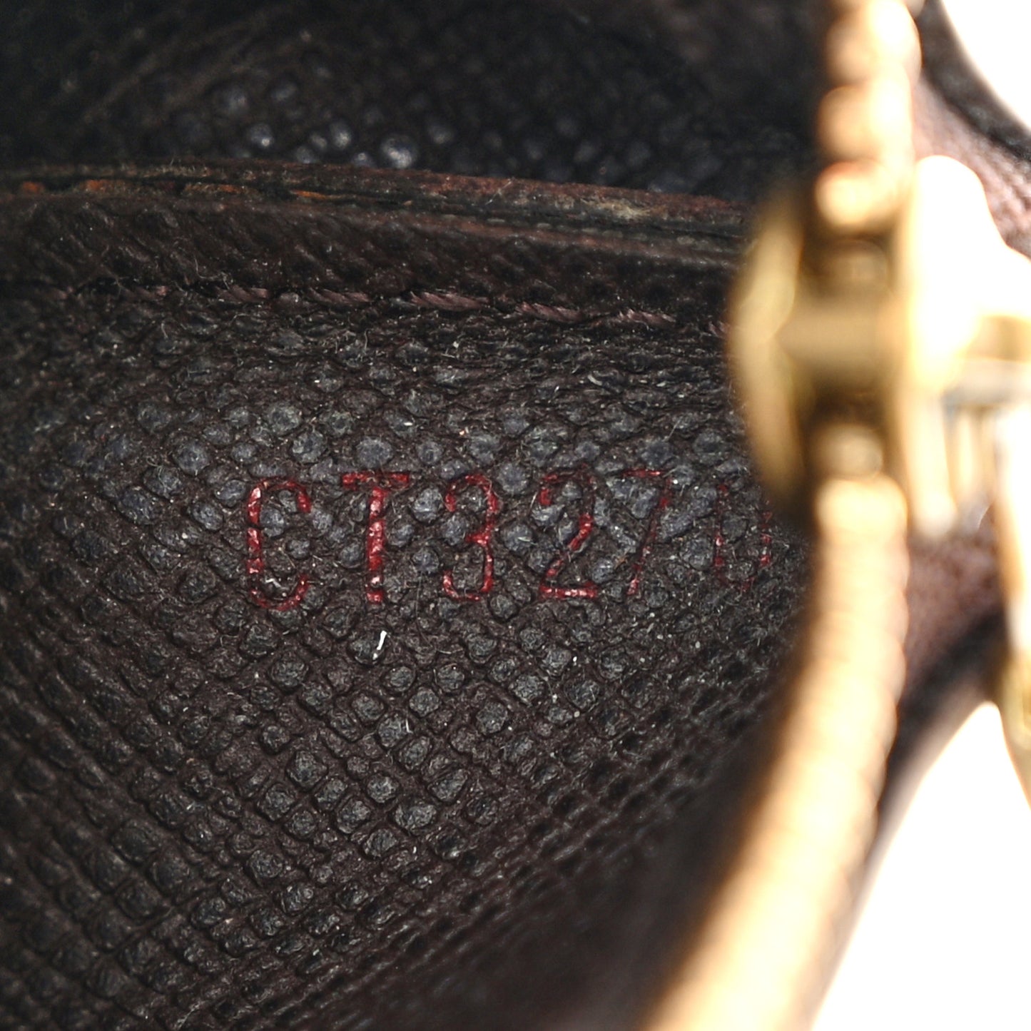 Damier Ebene Key Pouch