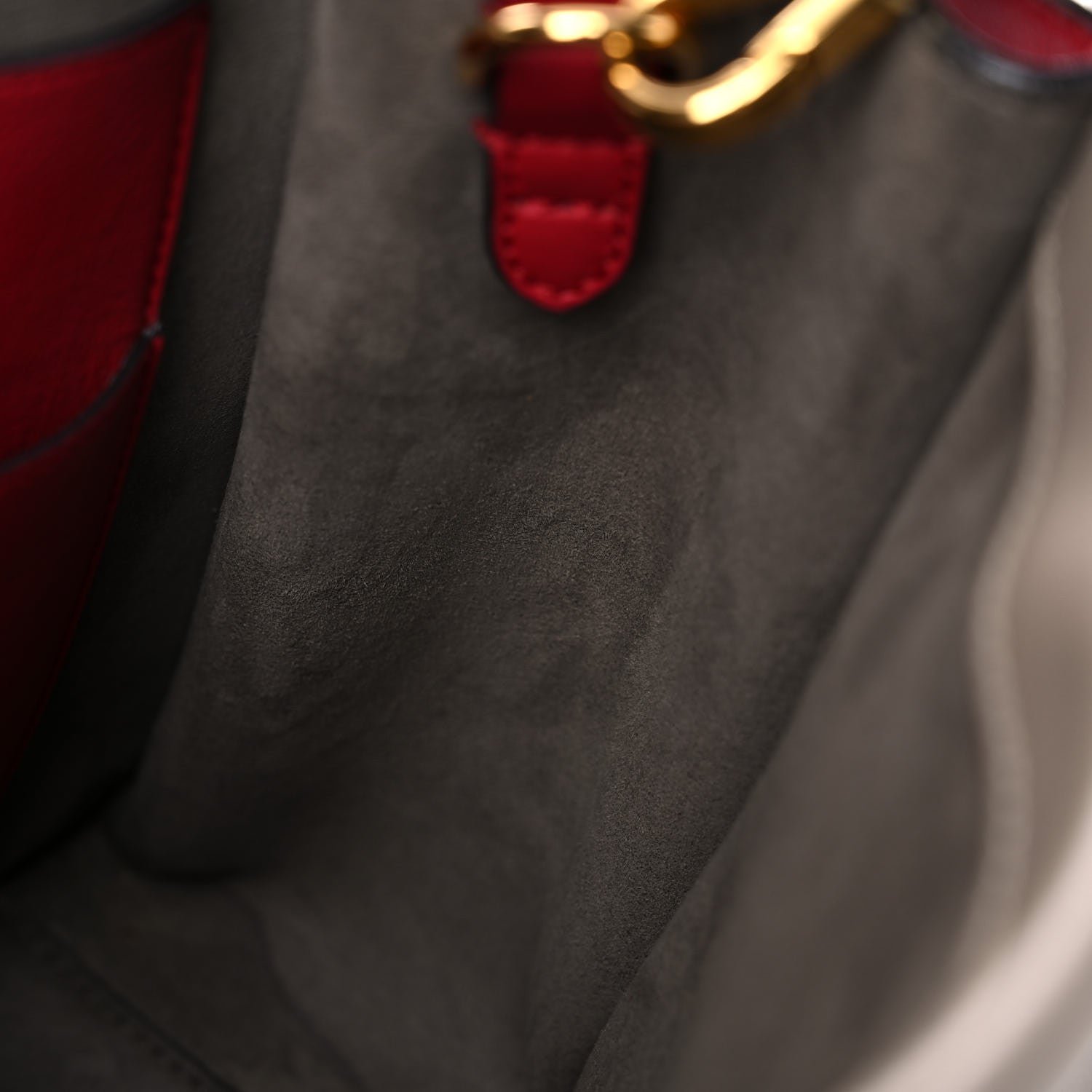 Fendi Vitello Grace FF 1974 Small Flip Tote Fragola Sepia 16 of 22