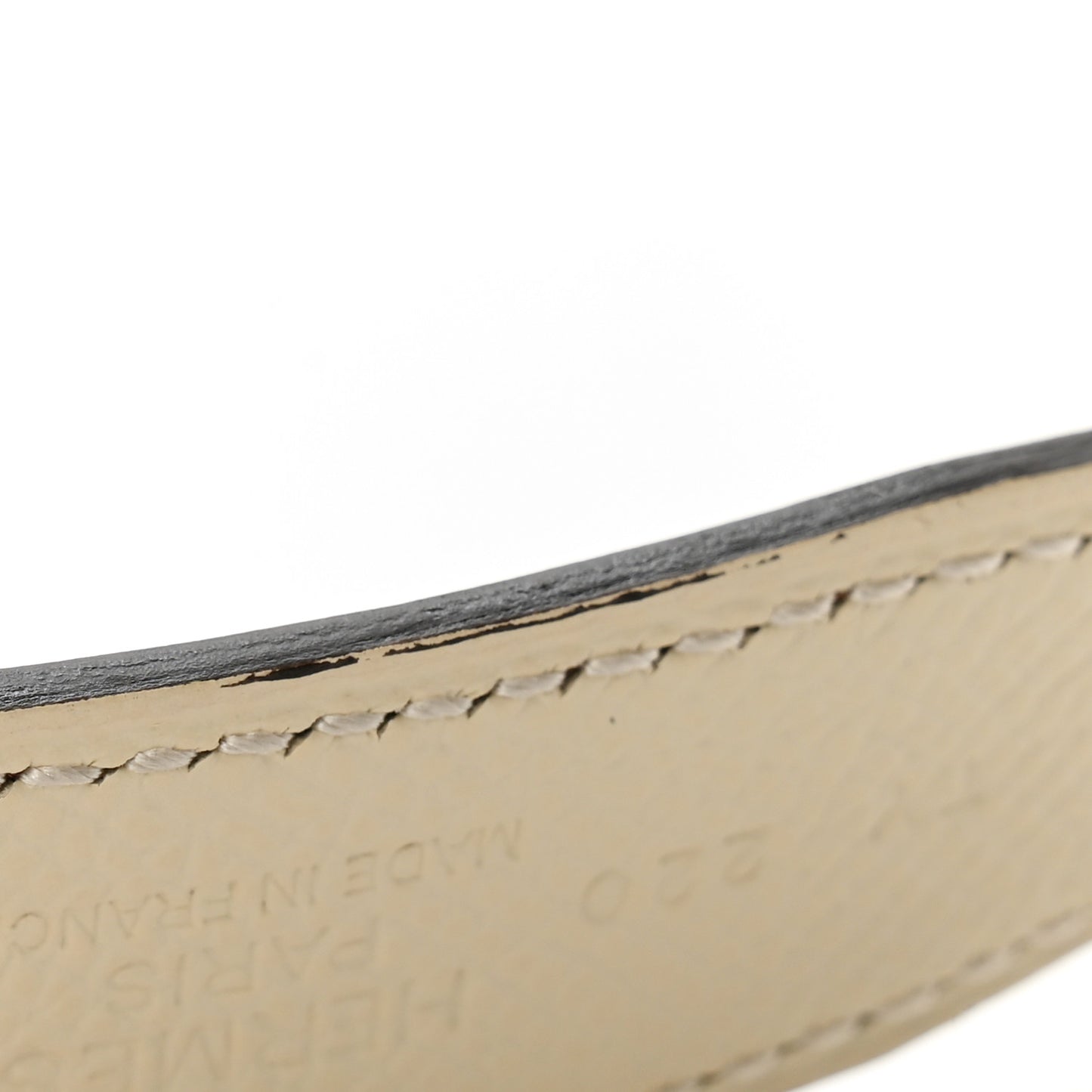 Swift Epsom 24mm Belt Strap 80 32 Craie Biscuit