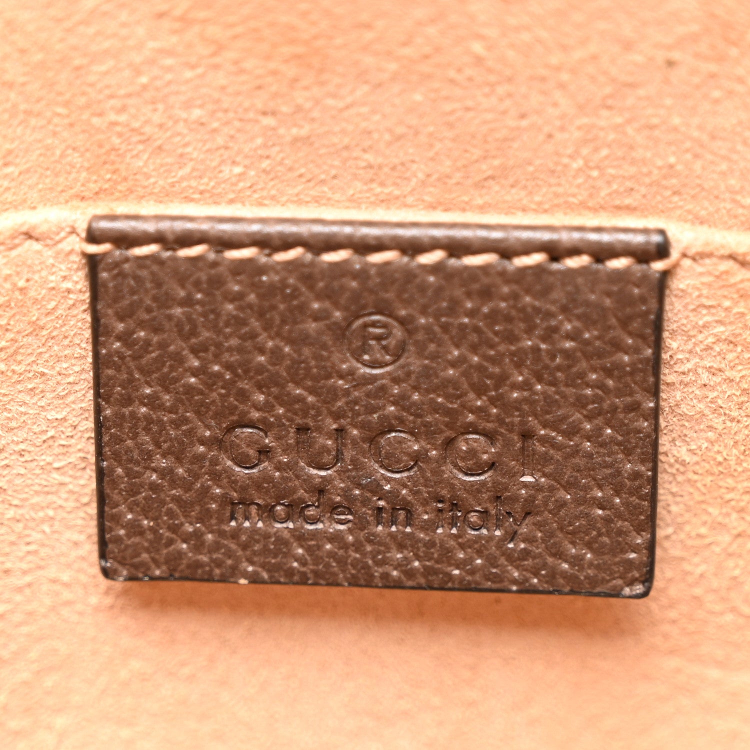 Gucci GG Supreme Monogram Web Ophidia Pouch Brown 6 of 9