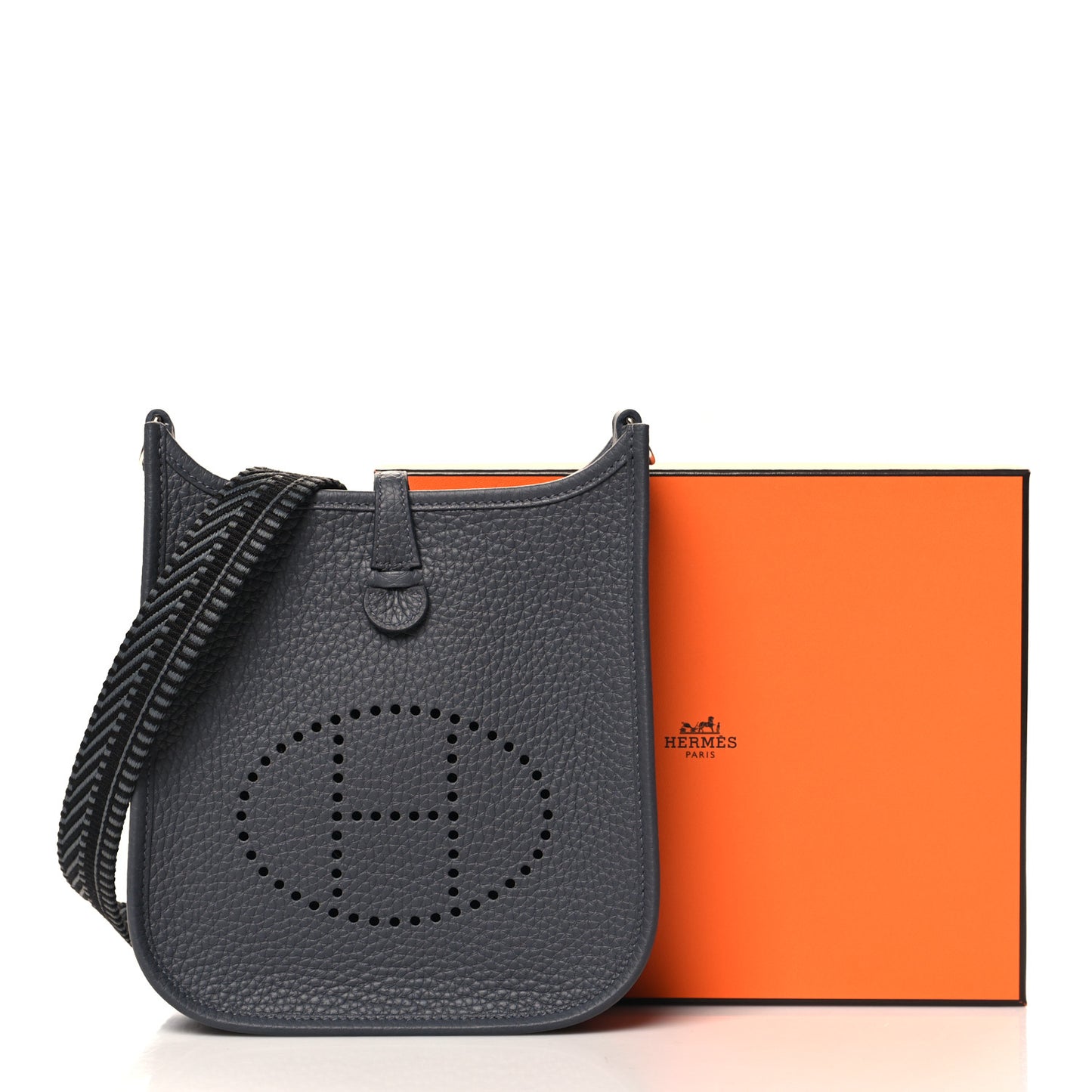Taurillon Clemence Amazone Sangle Cavale Evelyne TPM Gris Misty
