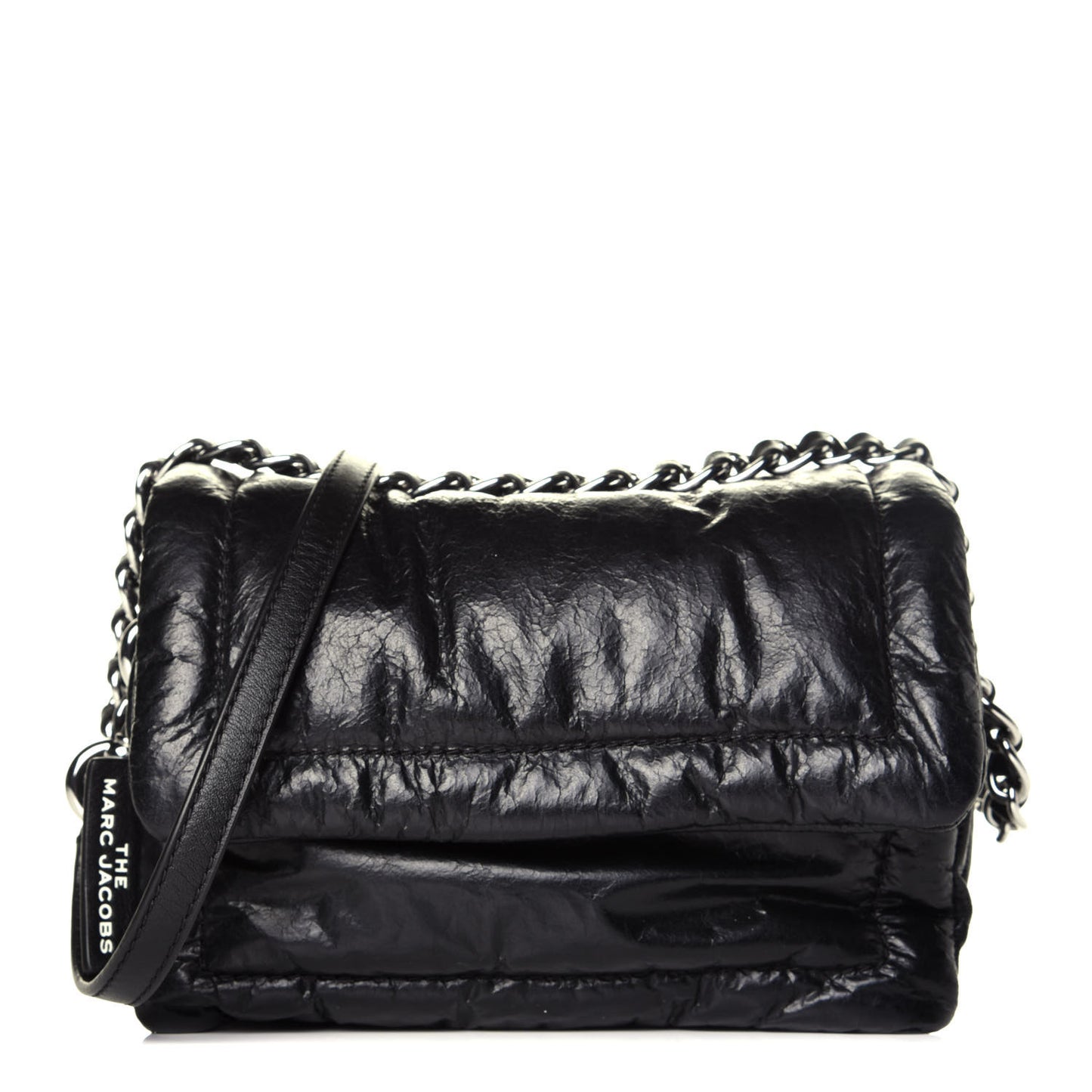 Lambskin The Pillow Bag Black