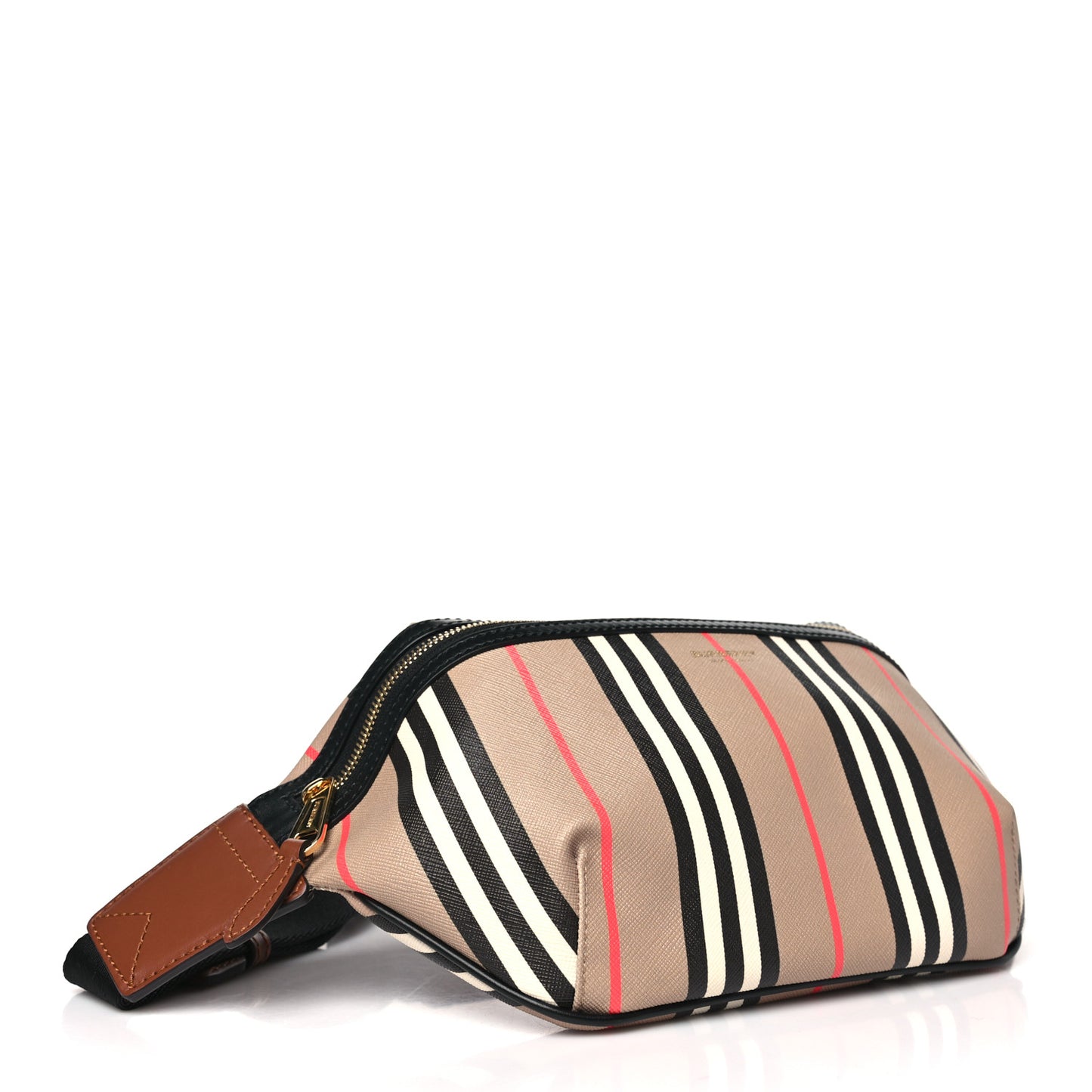 E-Canvas Icon Stripe Sonny Bum Bag Archive Beige