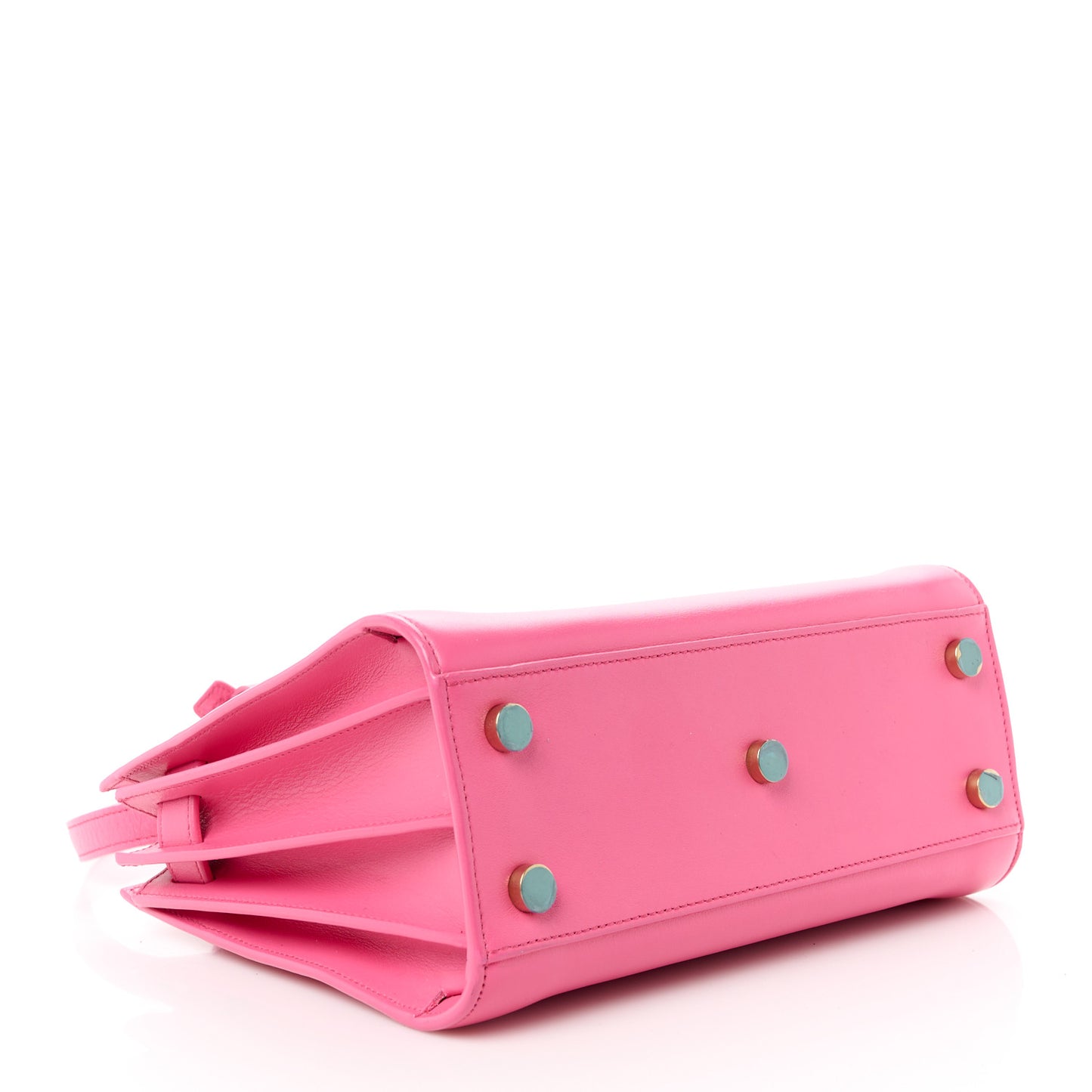 Calfskin Nano Sac De Jour Lipstick Fuchsia